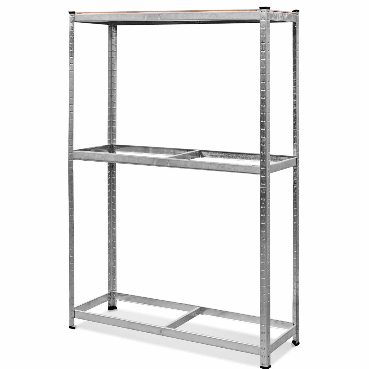 COSTWAY Regał na opony, warsztatowy metalowy regał do przechowywania, 3-poziomowy magazynowy, obciążenie do 795 kg, półka z regulacją wysokości, felgi, ocynkowany, 180 x 120 x 40