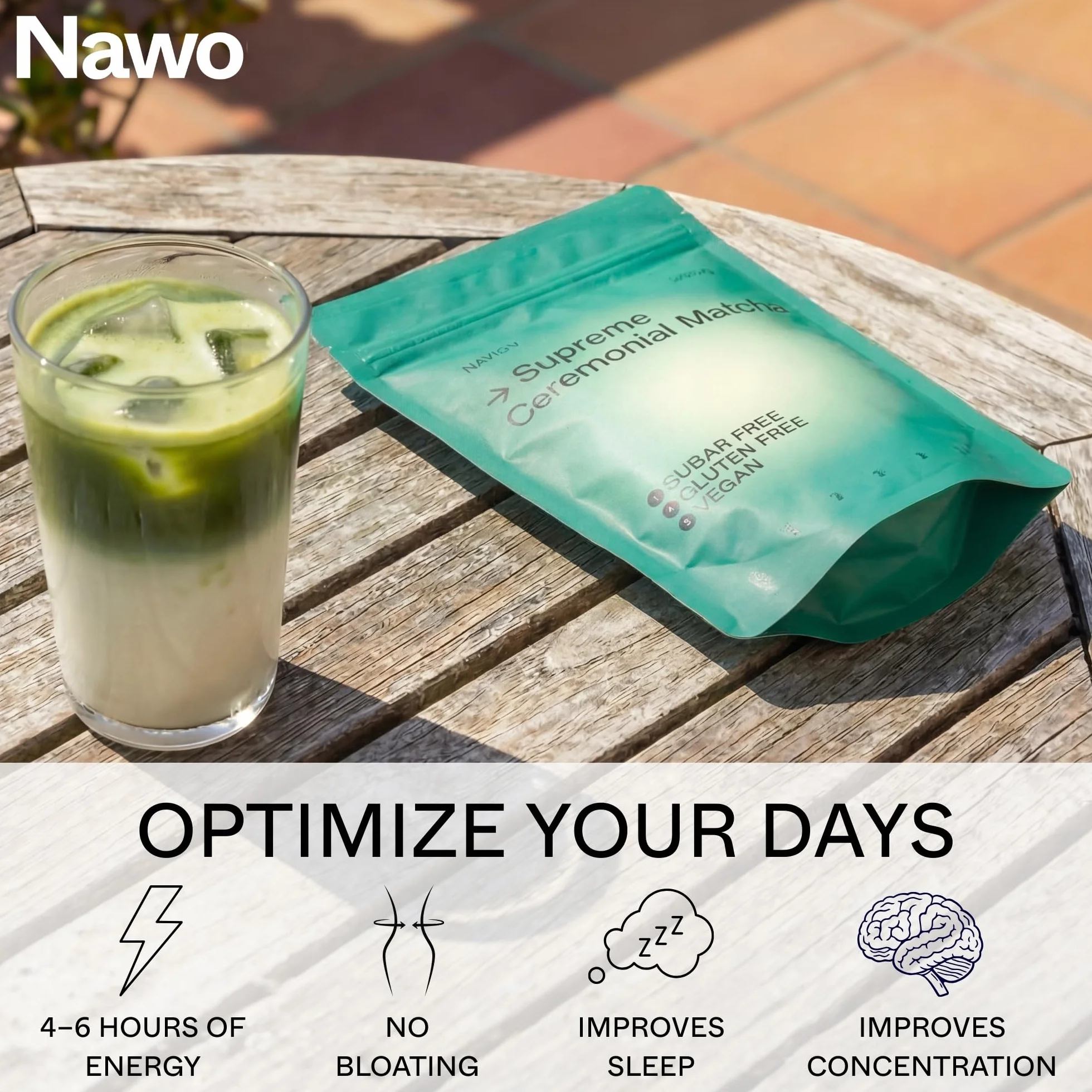 Nawo Matcha Barista 500 g Ekologiczna Zielona Herbata z Japonii Klasa Supreme Ceremonial
