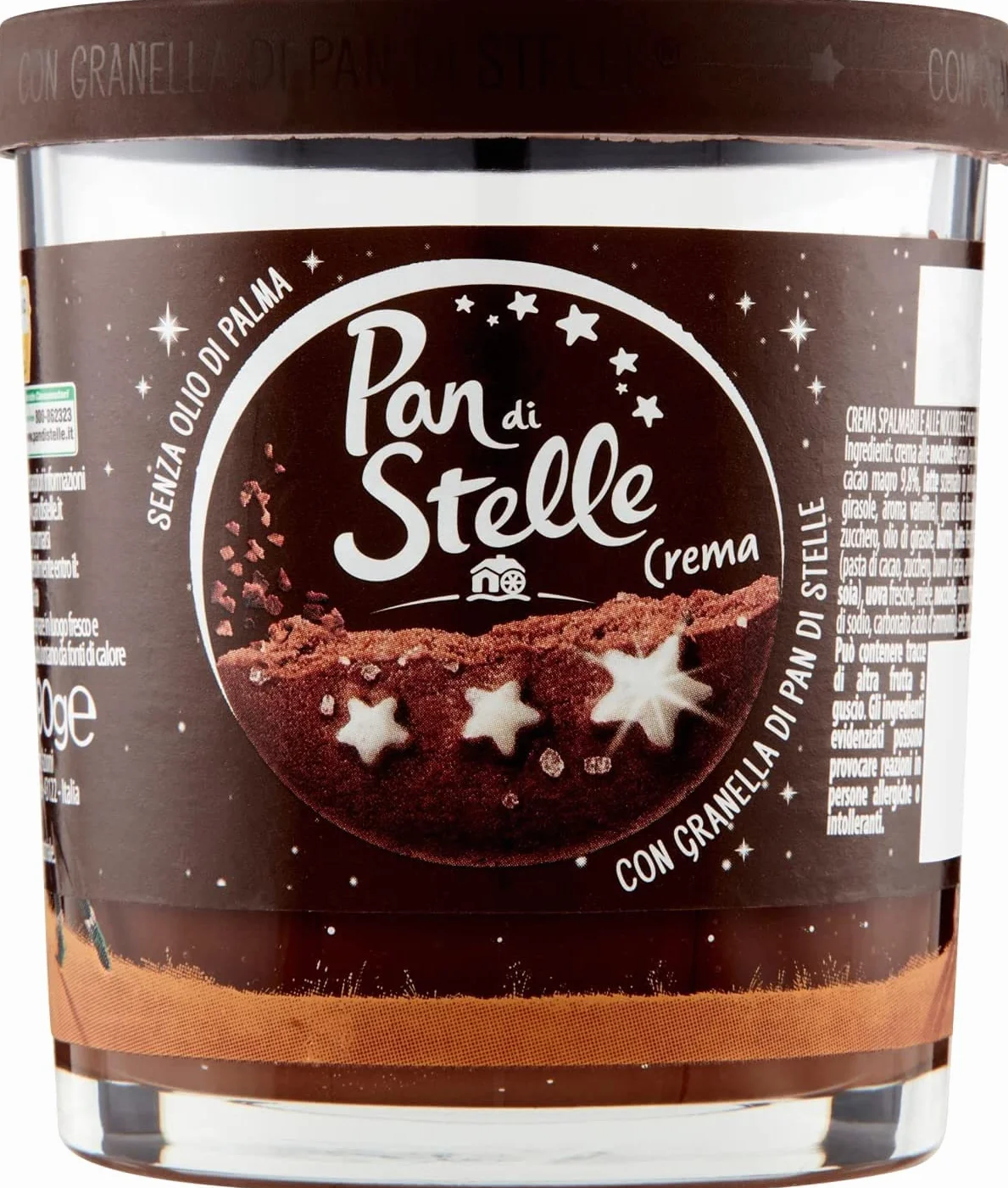 Krem z ciasteczkami Pan Di Stelle 190g
