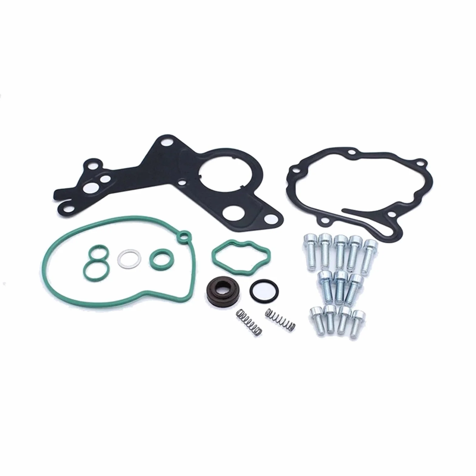 1 Zestaw uszczelek do pompy próżniowej samochodowej 038145209Q 038145209Q F009D02008 60.216 Zamiennik pasuje do Volkswagena Pompa podciśnieniowa silnika
