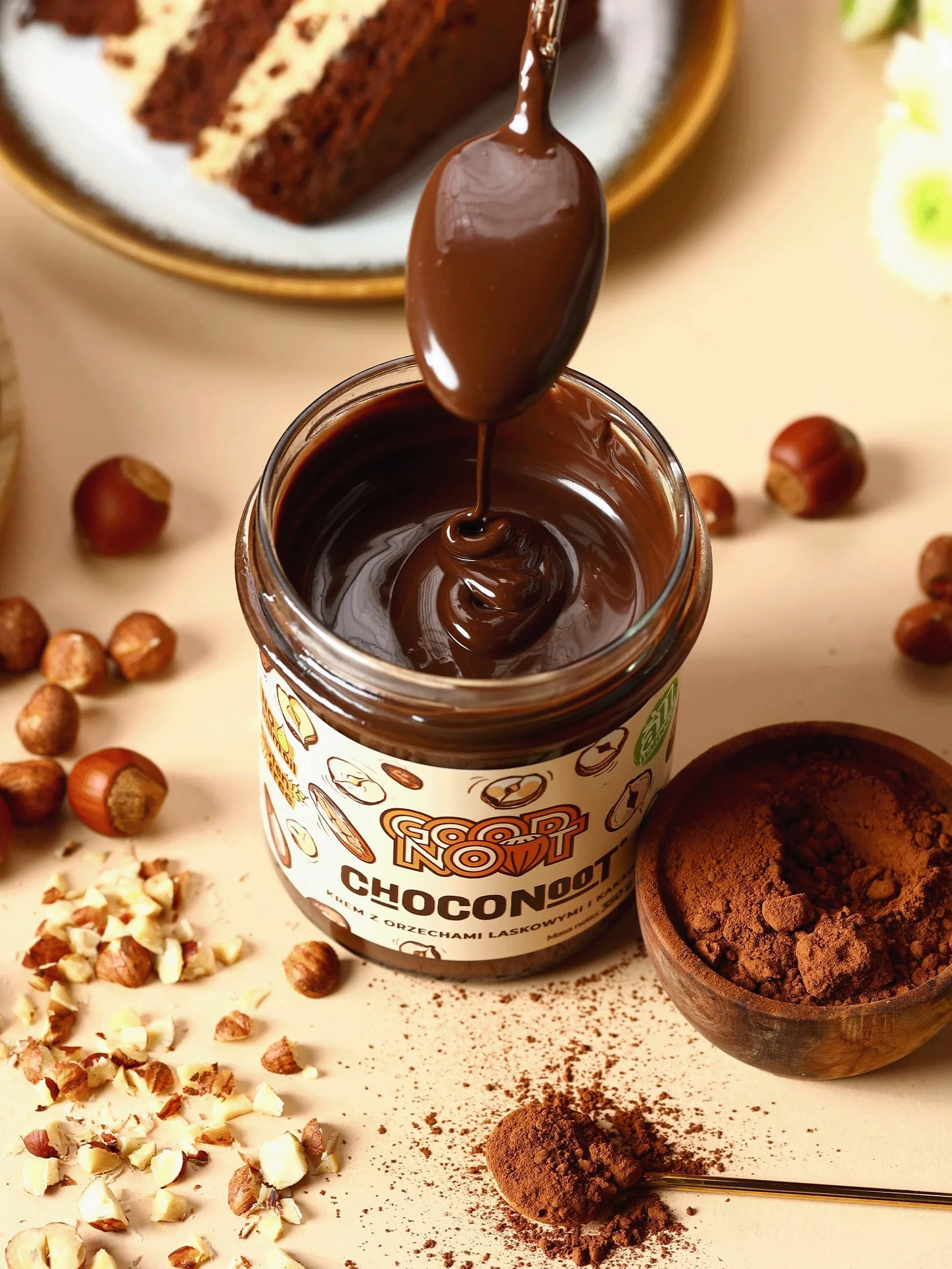 Krem czekoladowo orzechowy CHOCONOOT 350g Good Noot