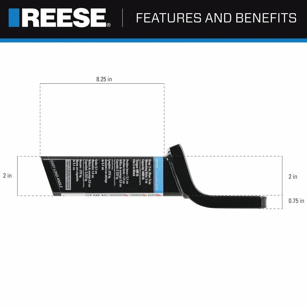 Reese Hak holowniczy 21171 5 cm