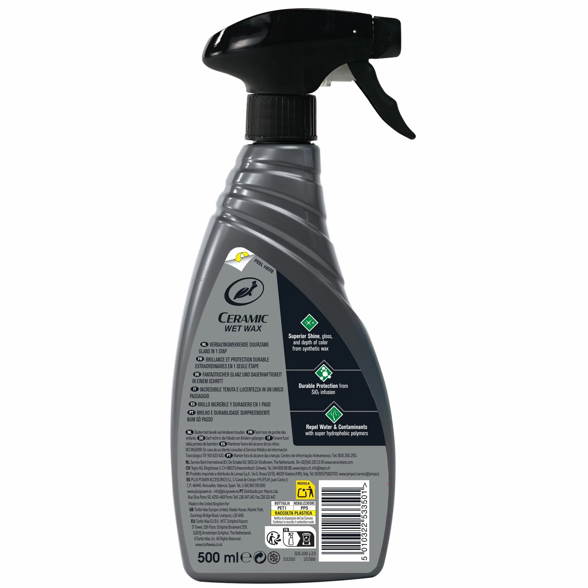 Turtle Wax 53350 Wosk, Wielokolorowy, 500 ml