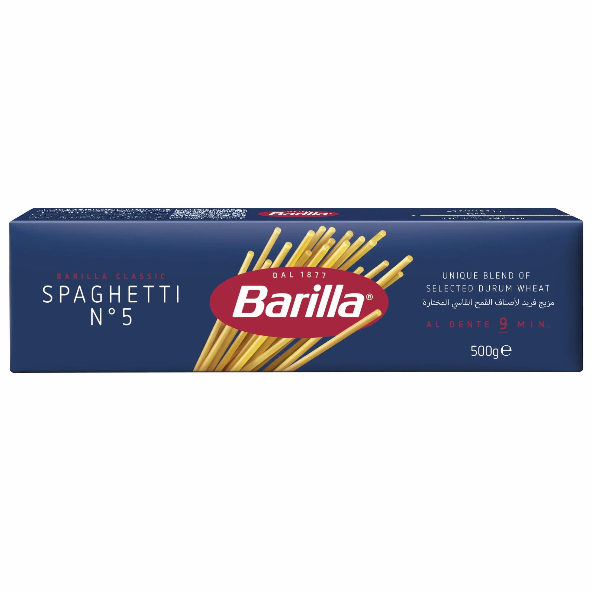 Barilla Makaron spaghetti nr 5, opakowanie 8 sztuk (8 x 500 g)