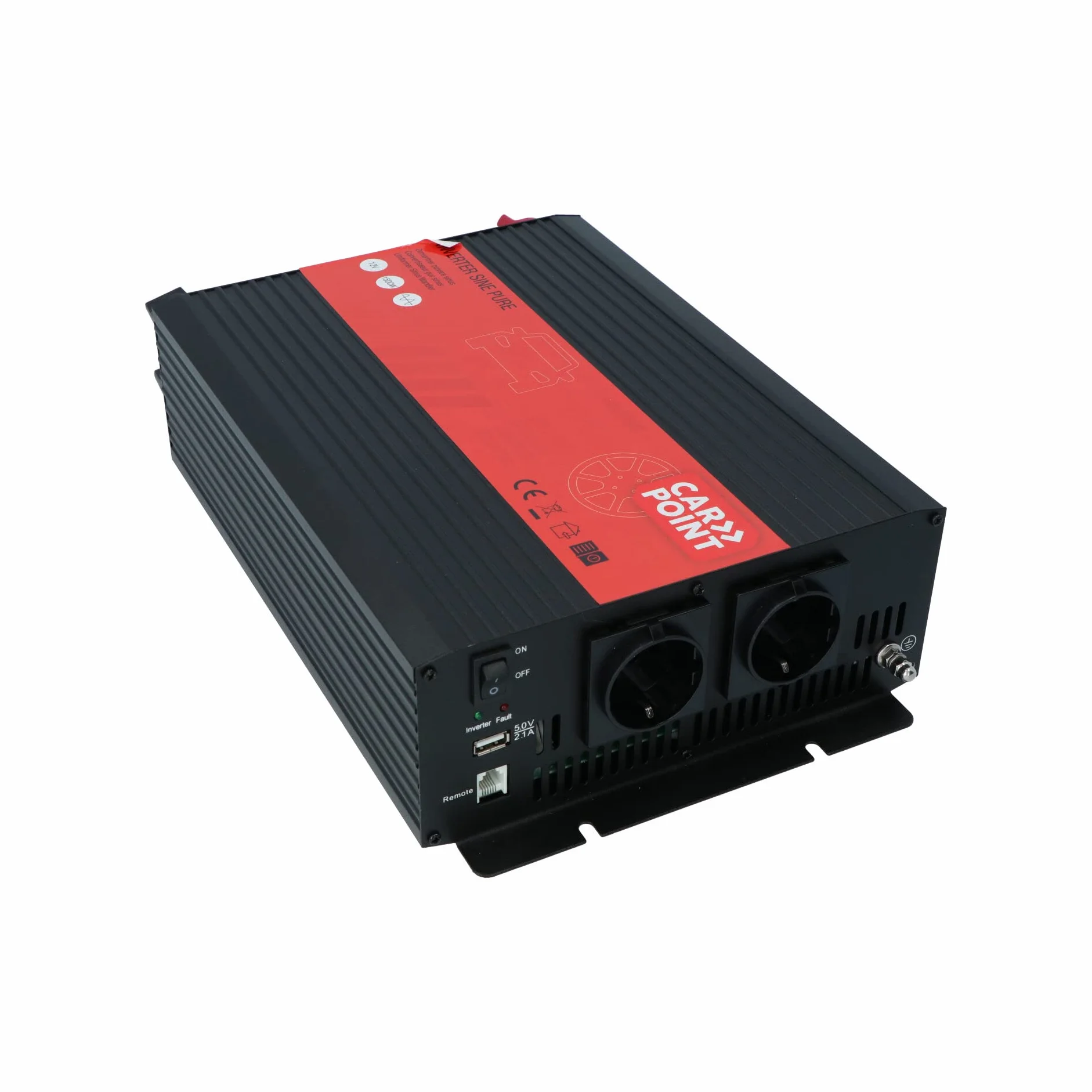 Carpoint Pure Sine przetwornica 12V>230V 1500W