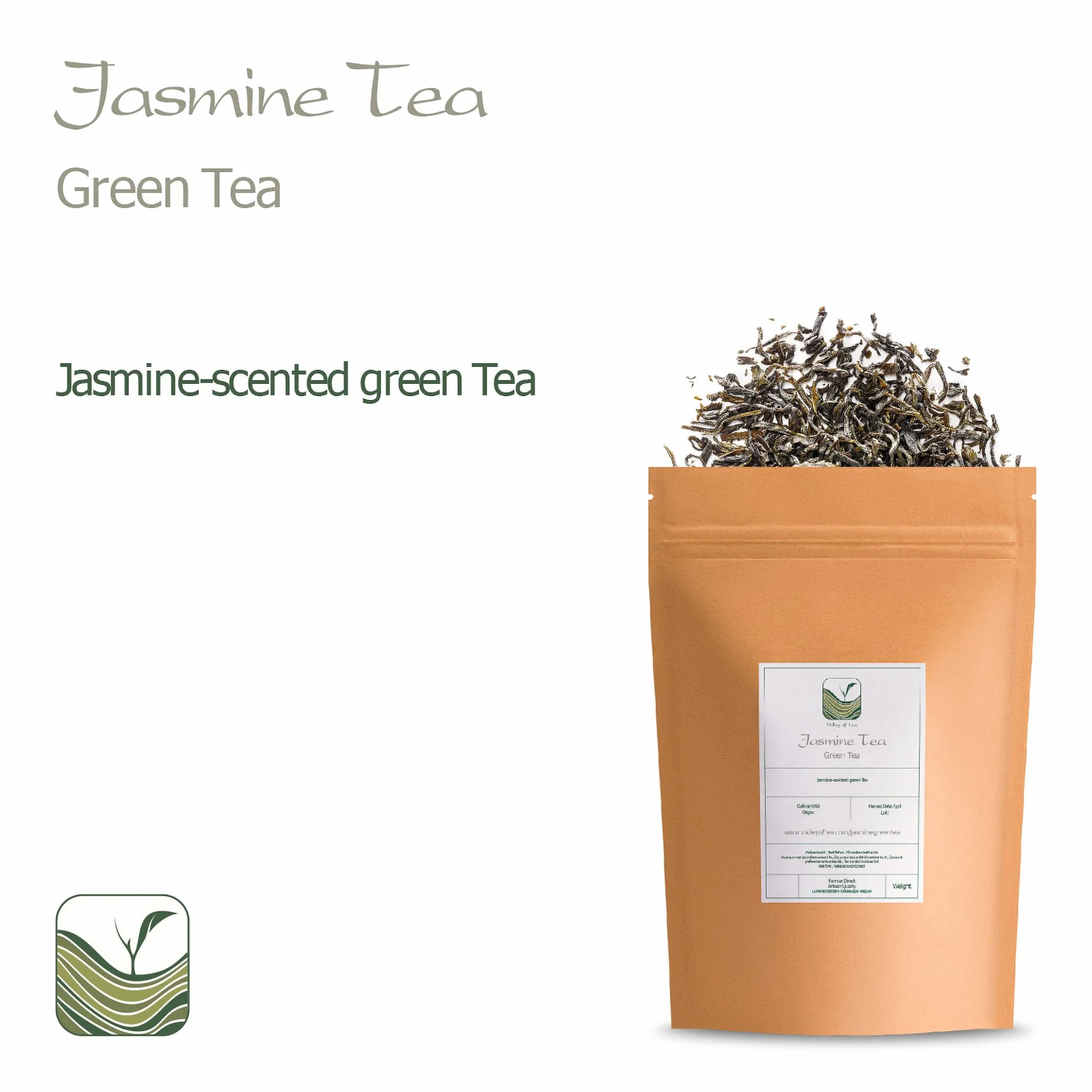 Jasmine Green Tea Yin Hao Silver Tip 100g Chinese Tea from Fujian