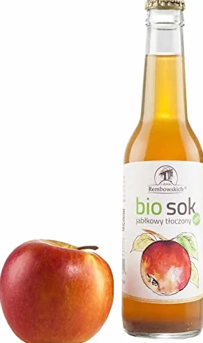 Bio sok jabłkowy tłoczony 0,275l