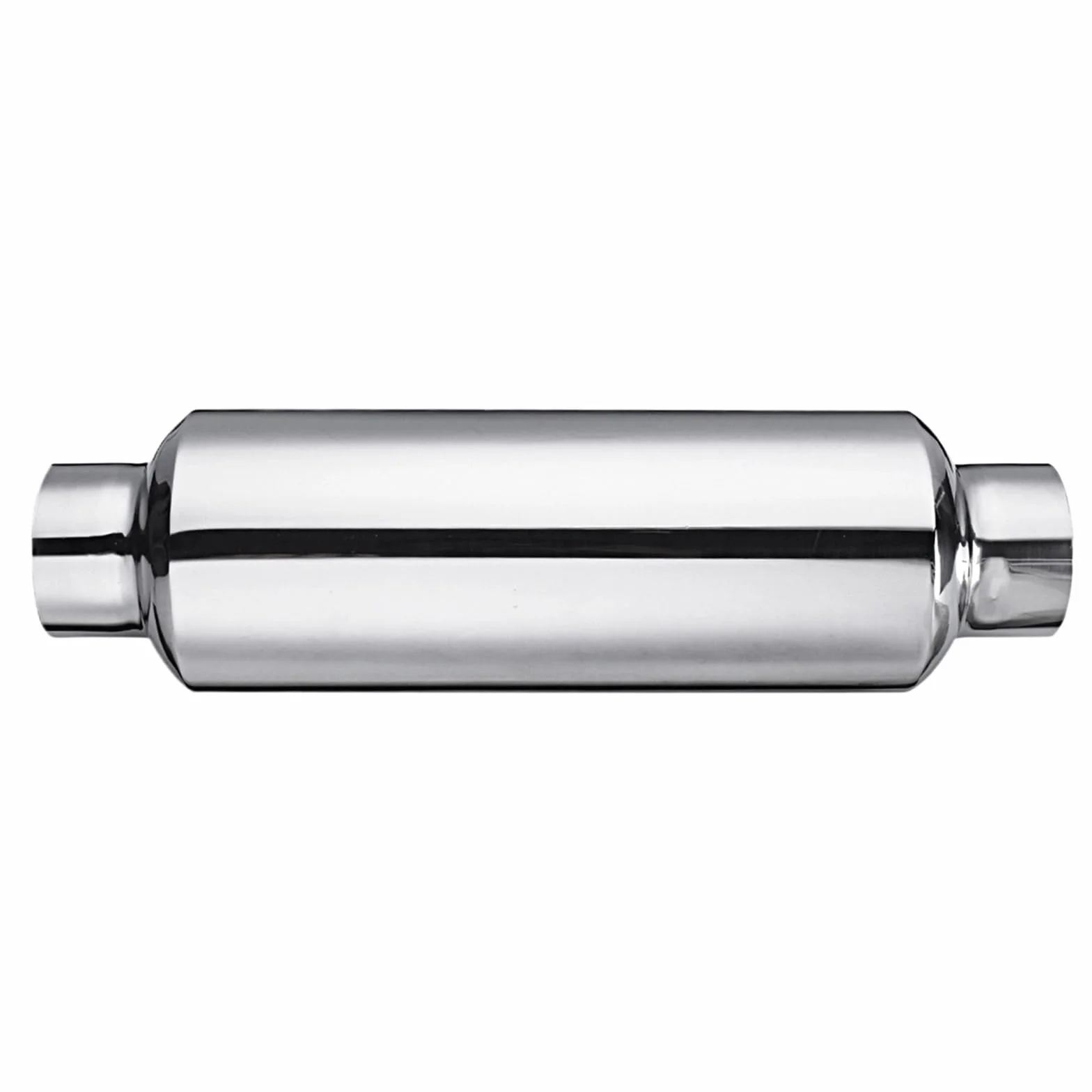 Auto Tłumik wydechowy 63mm 2.5" Tłumik wydechowy samochodowy Końcówka tłumika ze stali nierdzewnej Rura wydechowa Uniwersalny Rura wydechowa samochodu