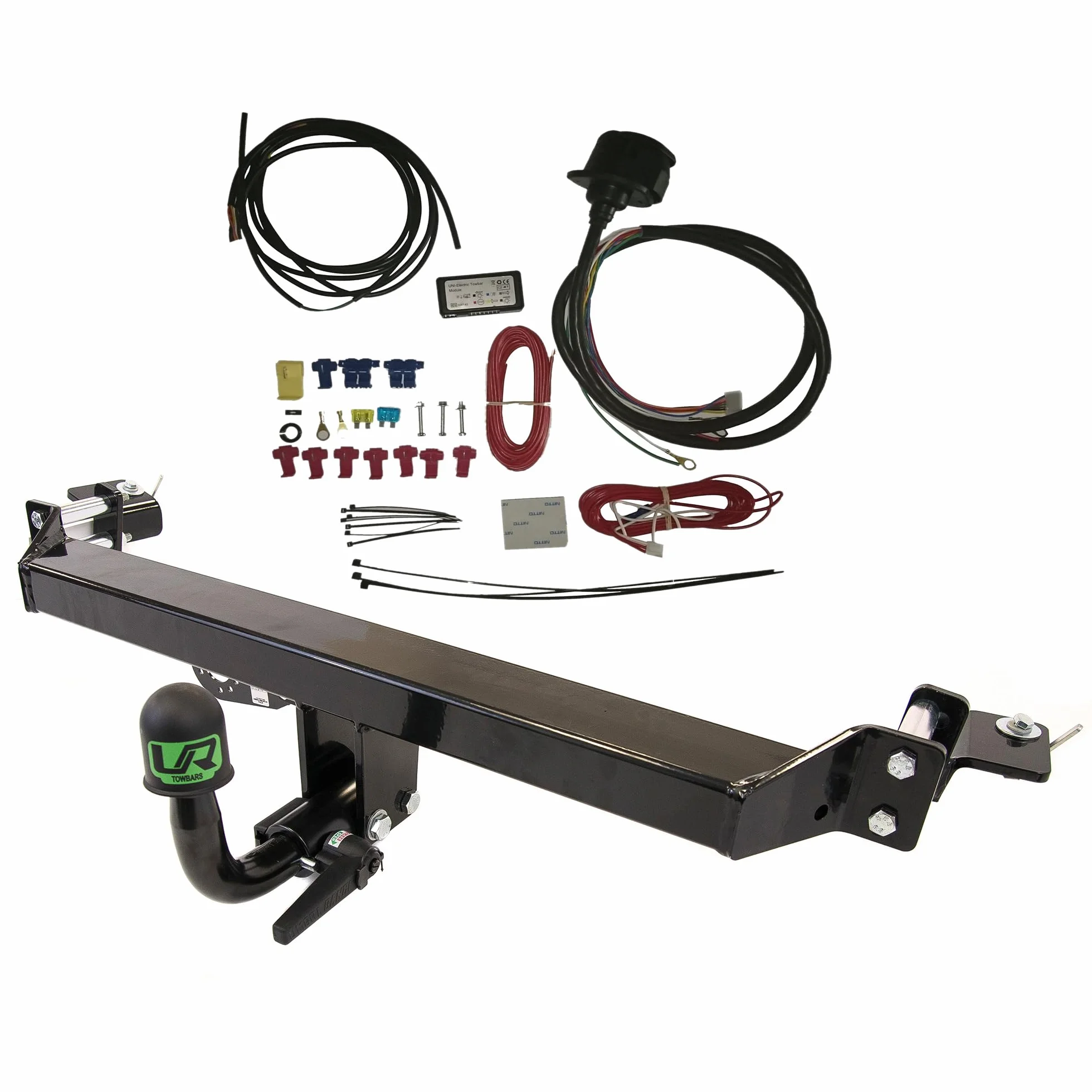 Umbra Rimorchi Poziomy odłączany hak holowniczy i okablowanie 13P C2 kompatybilne z Seat ALTEA LEON 33019/C 03/2004-nowszymi