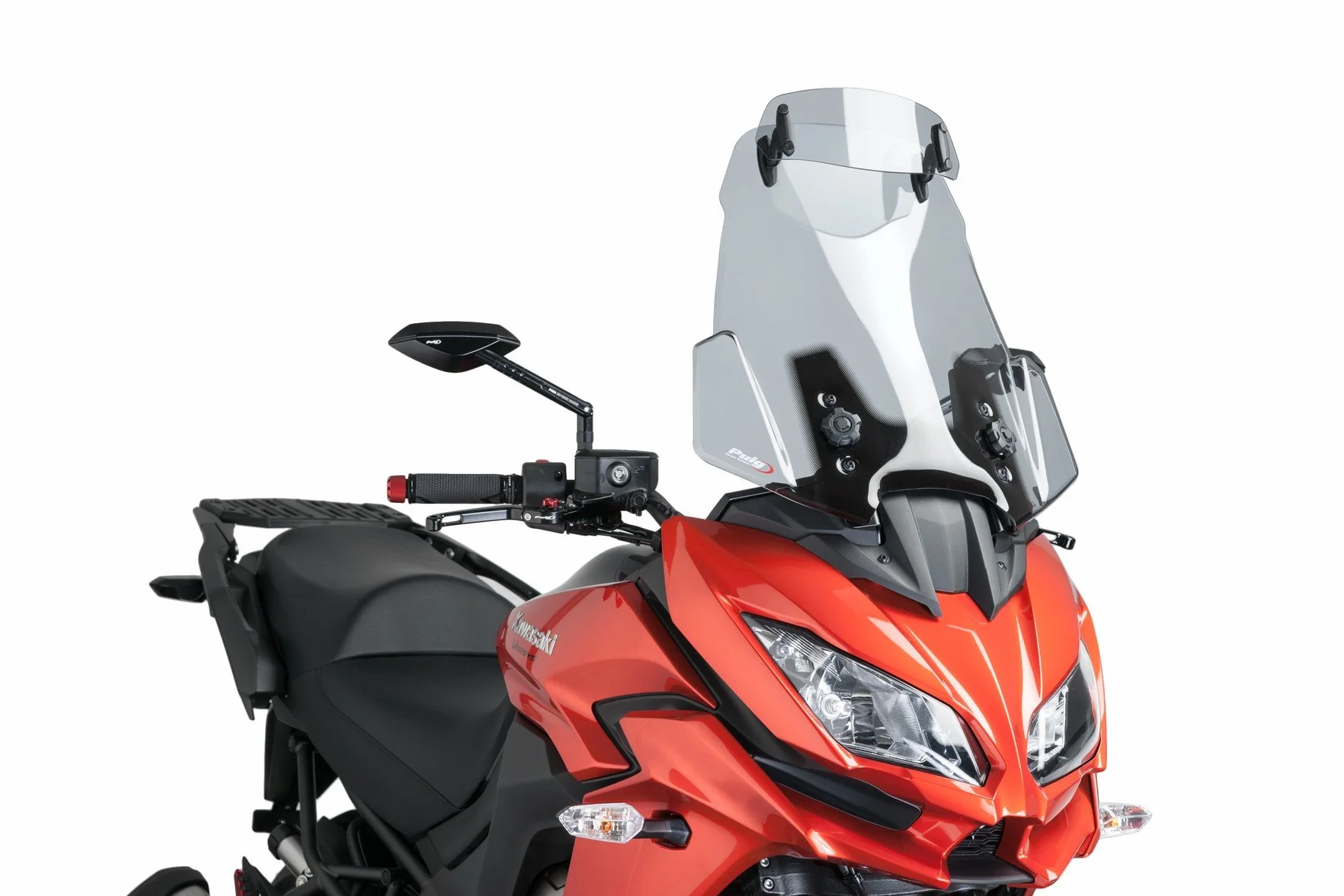 Puig 5852H Multi-Adjustable Visor, 277 x 100 mm, kolor dymny
