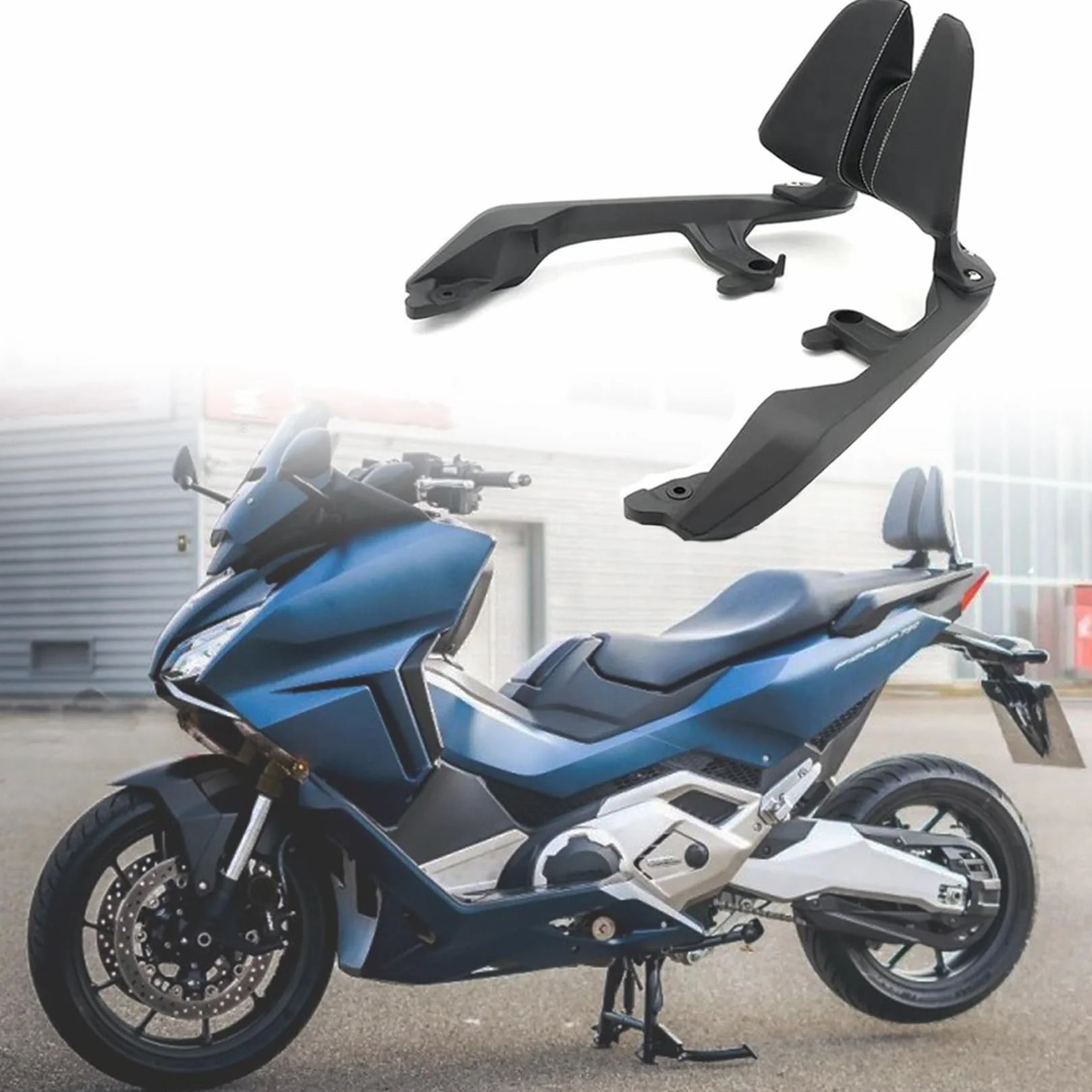 Poduszka na oparcie pasażera do motocykla Sissy Bar do X-ADV 750 Forza 750 NC 750 2021 2022 2023 2024 2025 PSLER, łatwo zdejmowana poduszka na oparcie tylne