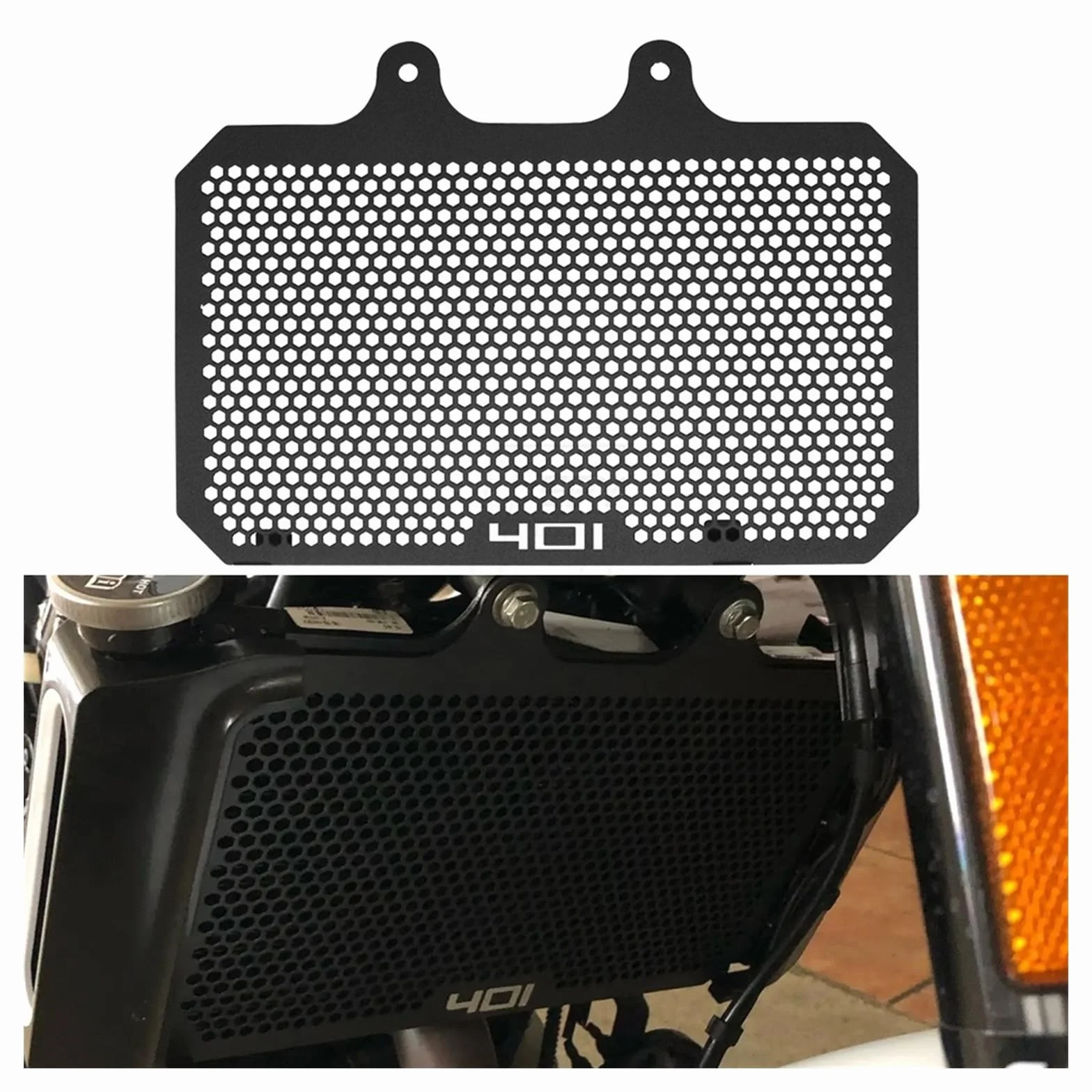 Osłona chłodnicy motocykla Osłona chłodnicy Akcesoria kompatybilne z Svartpilen 401 VITPILEN 401 2018-2023
