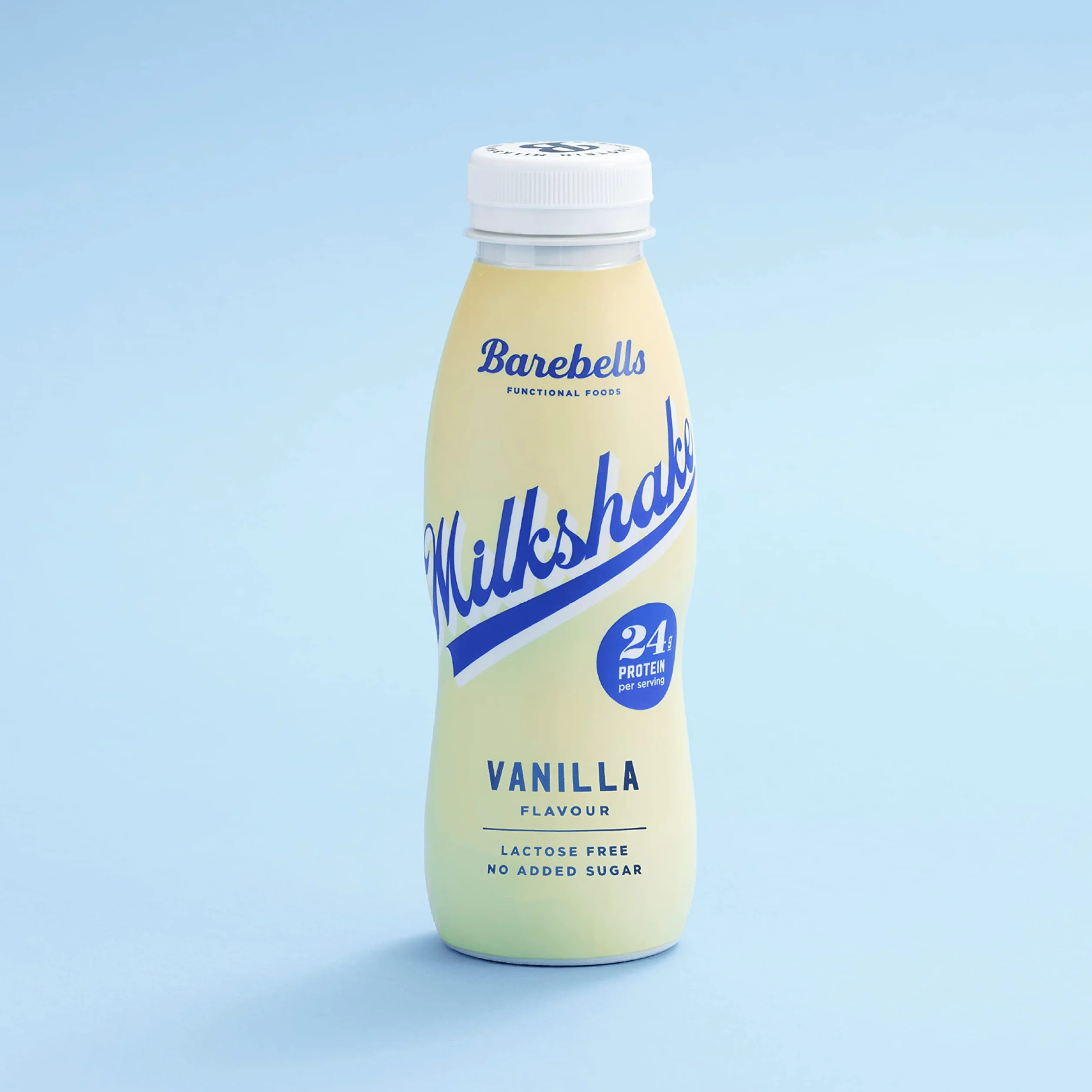 Barebells Kremowy shake białkowy – niskocukrowe, 24 g białka na butelkę, bez laktozy – waniliowy koktajl mleczny, 8 x 330 ml