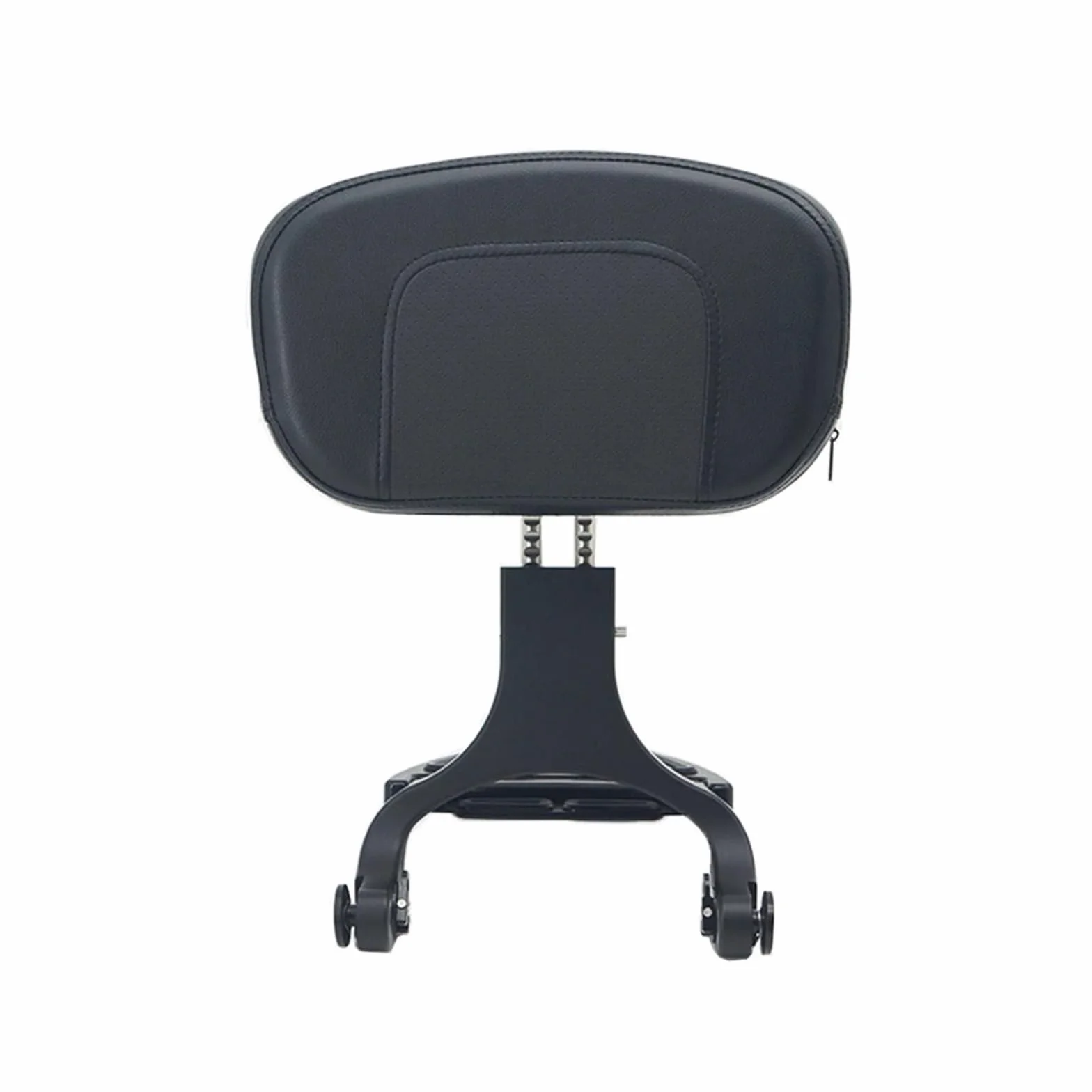 Oparcia siedzeń motocyklowych Oparcie kierowcy motocykla i pasażera pasuje do Harley FLSB pasuje do Softail Sport Glide 2018-2022/FXLR pasuje do Softail Low Rider (Color : Black)