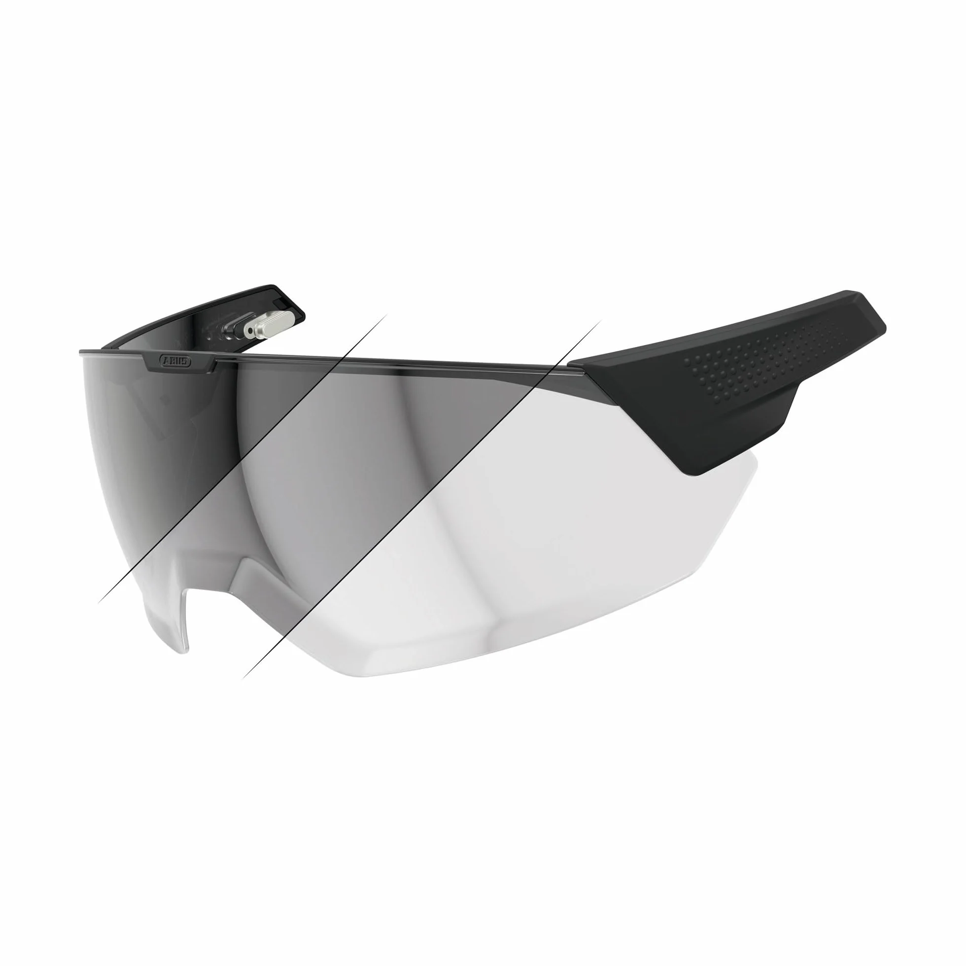 ABUS MagneticVisor do kasku rowerowego HYP-E – oraz warianty ACE i BL.ACE – magnetyczny wizjer do kasku chroni przed wiatrem i niekorzystnymi warunkami atmosferycznymi – akcesoria do kasku rowerowego