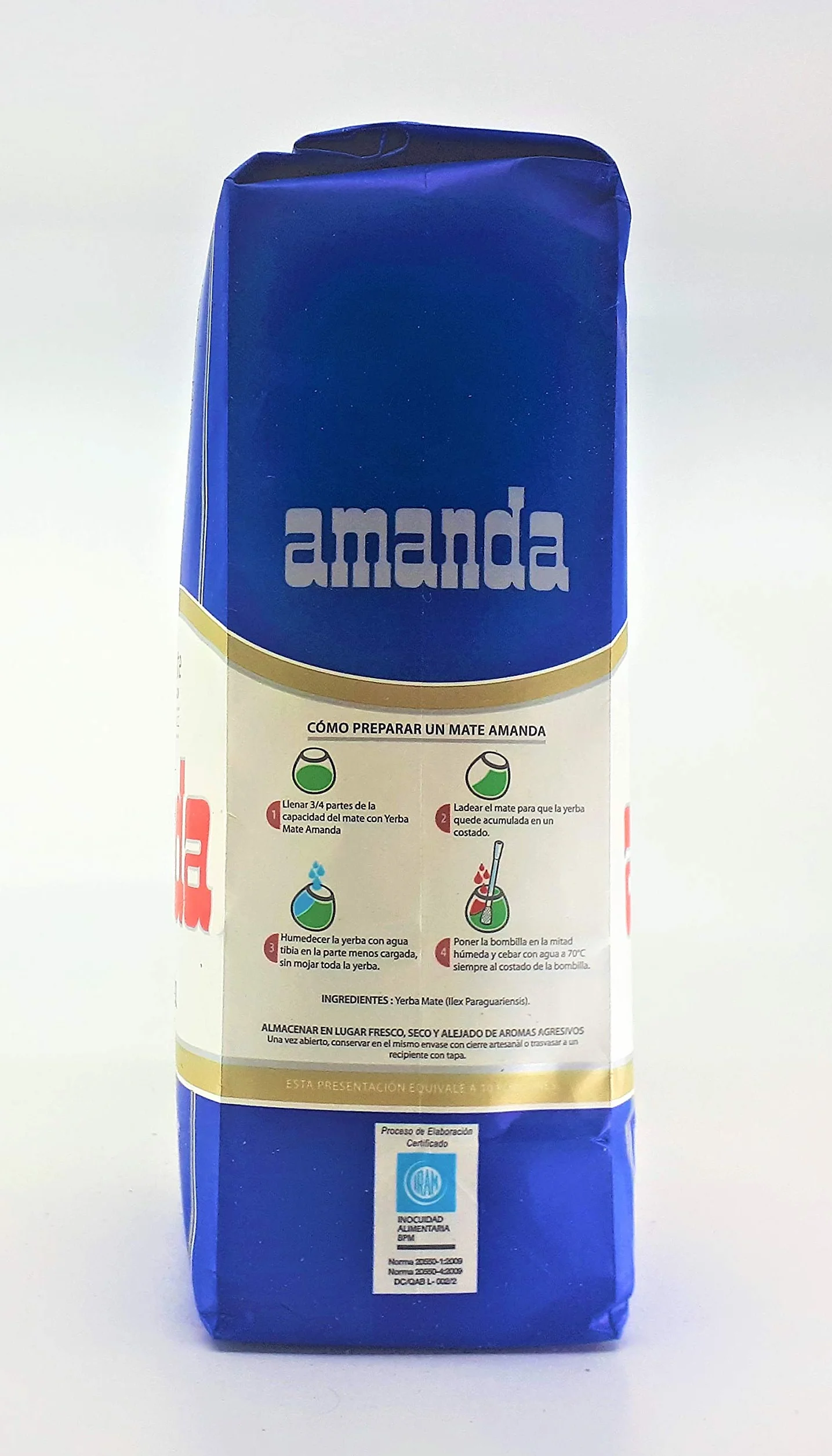 Yerba Mate Amanda Blue 500g