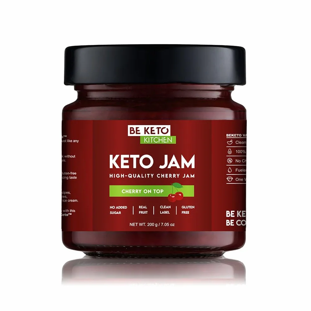 Keto Dżem Topowy Wiśniowy 200g