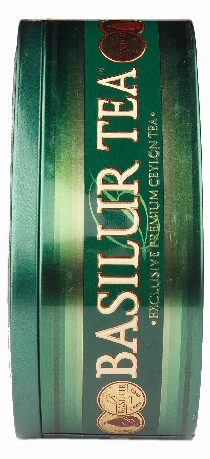 Basilur Tea Wyspa herbaty Zielona Herbata 100 g Puszka