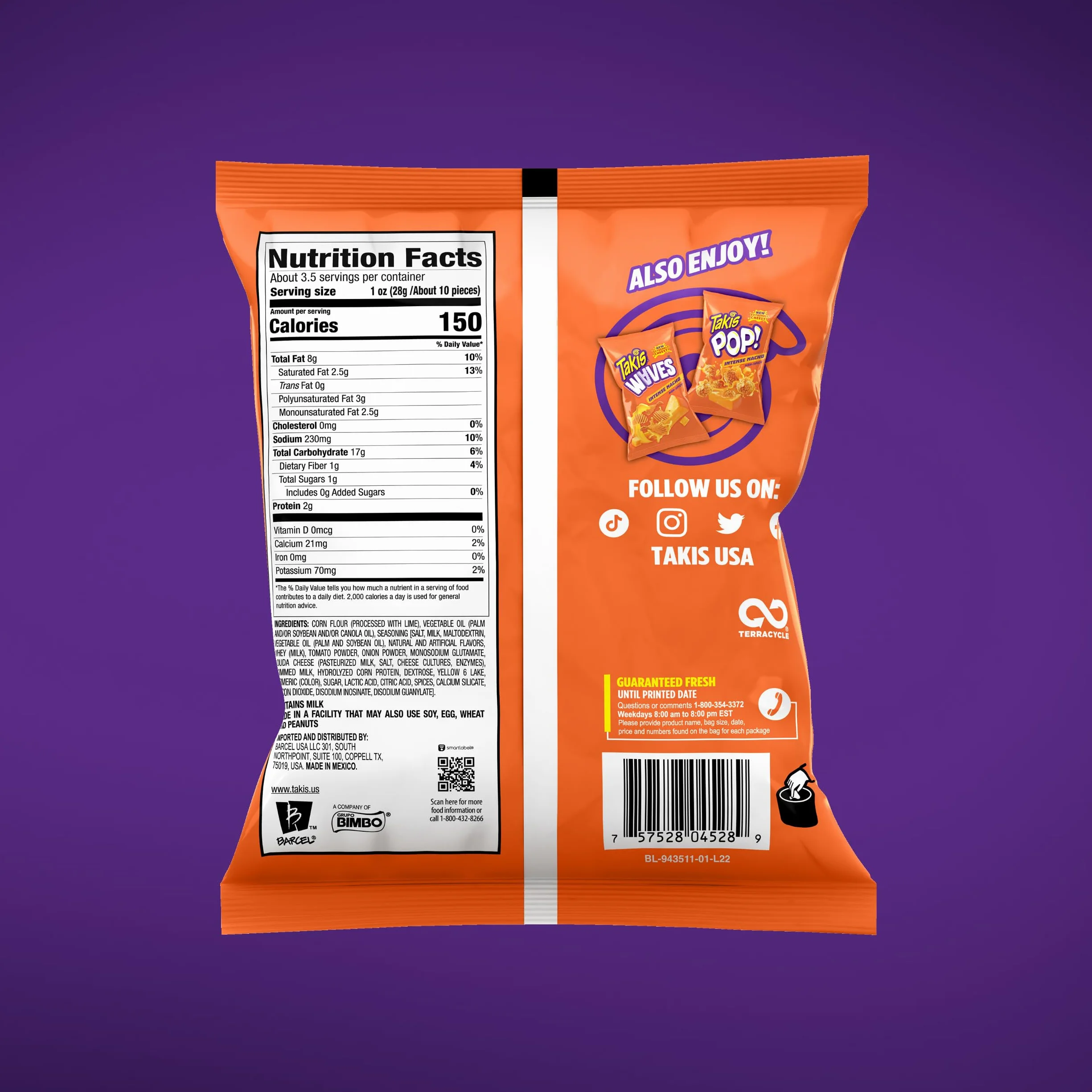 Takis Nacho Intense