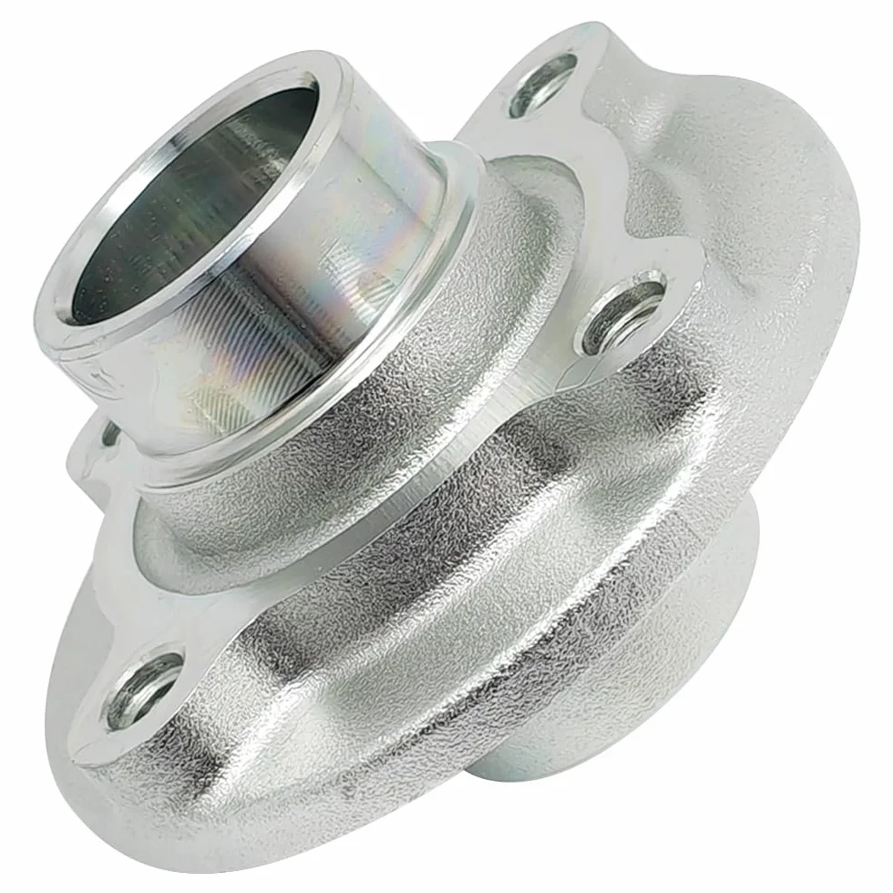 Tylny wirnik hamulca tarcza uchwyt kołnierza i uchwyt do Yamaha Wolverine 450 2006-2010 Kodiak 450 2003-2004