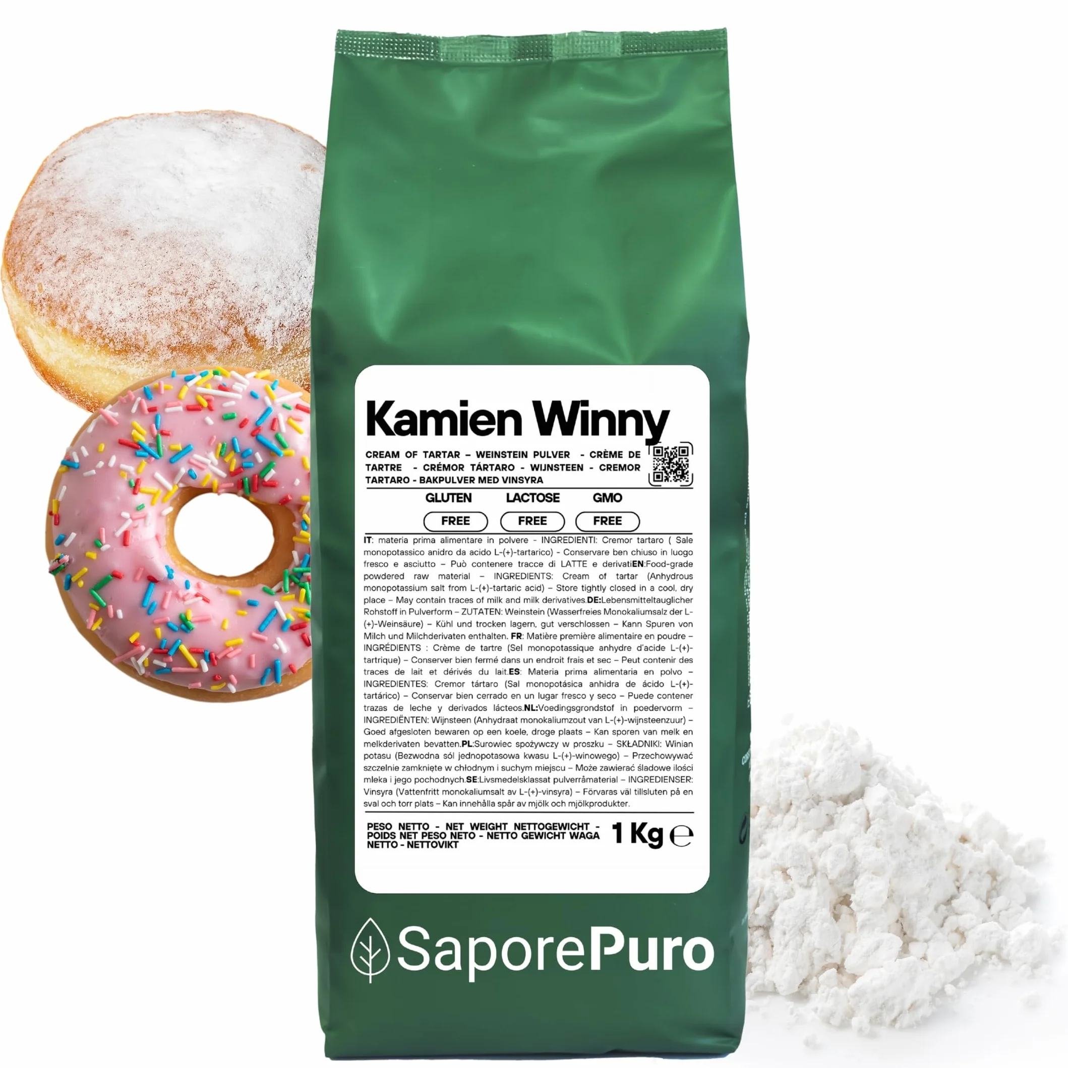 Krem z kamienia winnego 1 kg