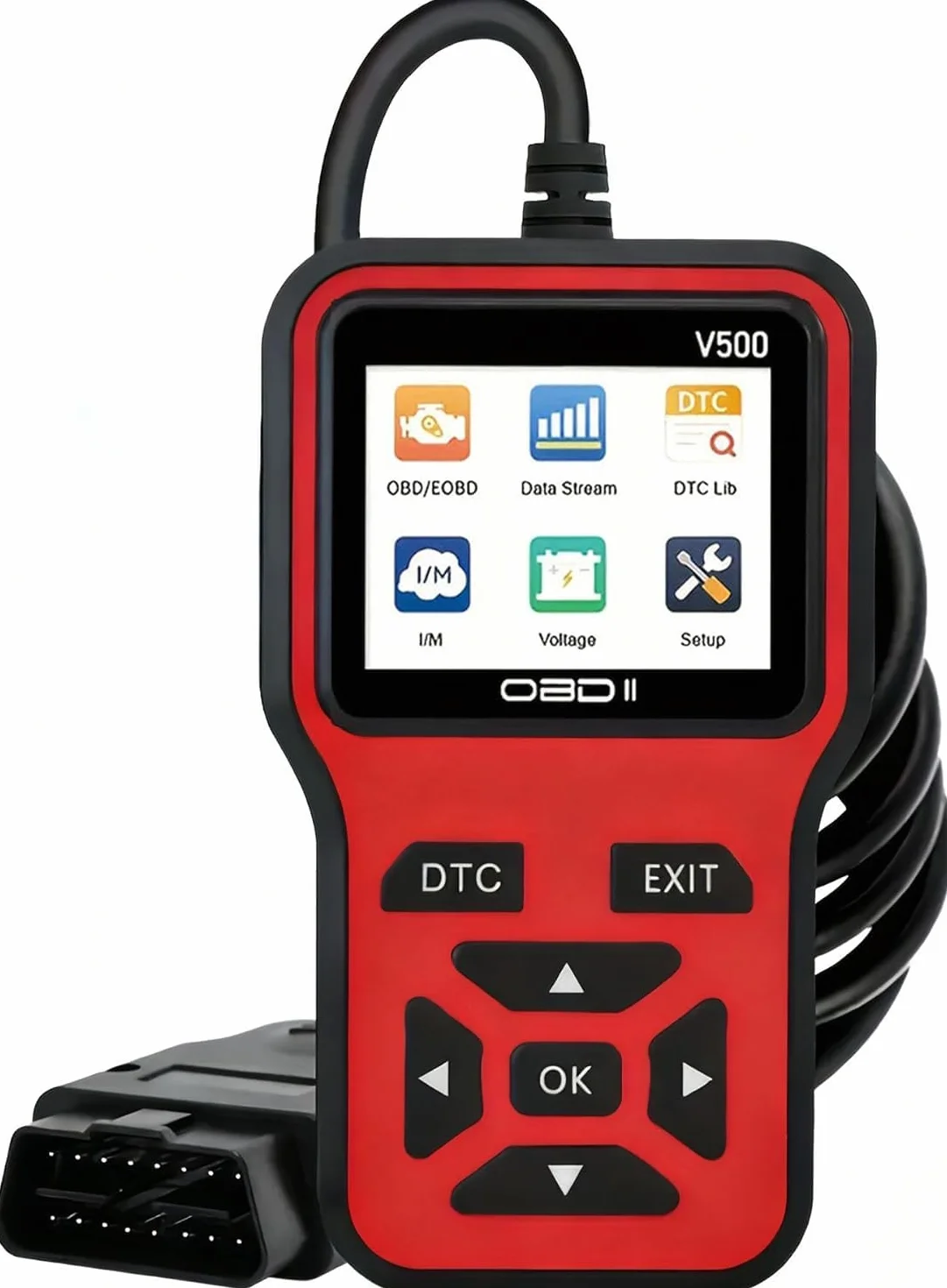 Skaner OBD2 do Civic Accord CR-V HR-V Odyssey Pilot, narzędzie diagnostyczne samochodu V500 z transmisją danych na żywo V500 Check Engine Light Code Scanner Tool