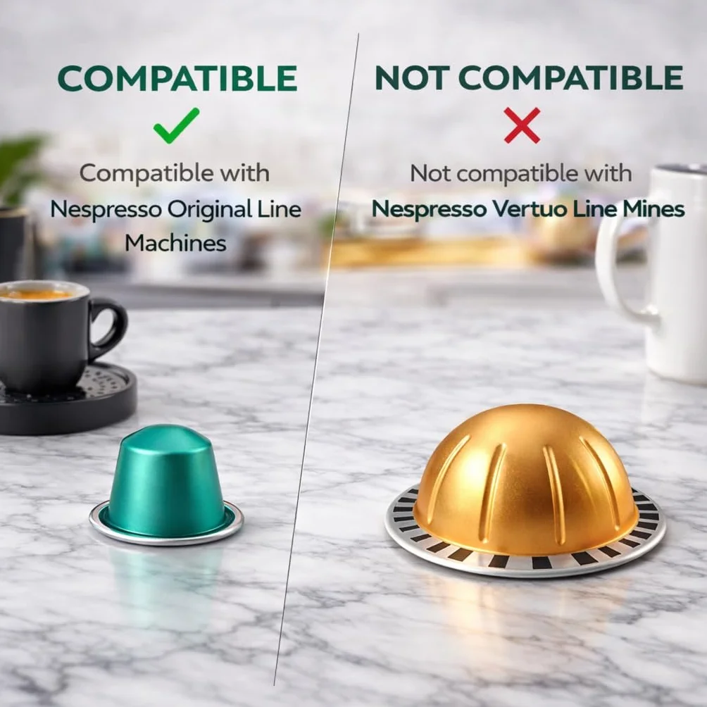 Kapsułki do kawy ROSSO CAFFÈ Nespresso Original 60 sztuk Espresso
