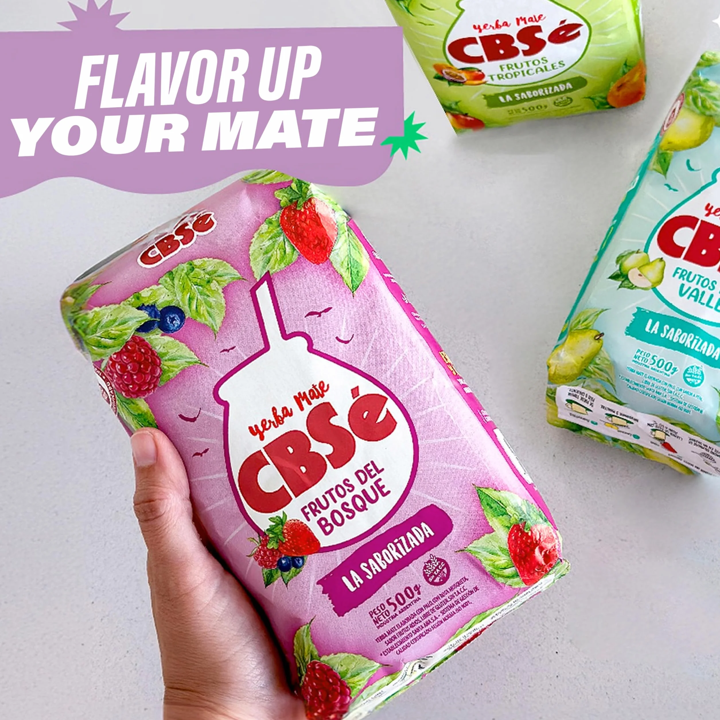 CBSé Frutos del Bosque herbata mate Argentyny 500 g