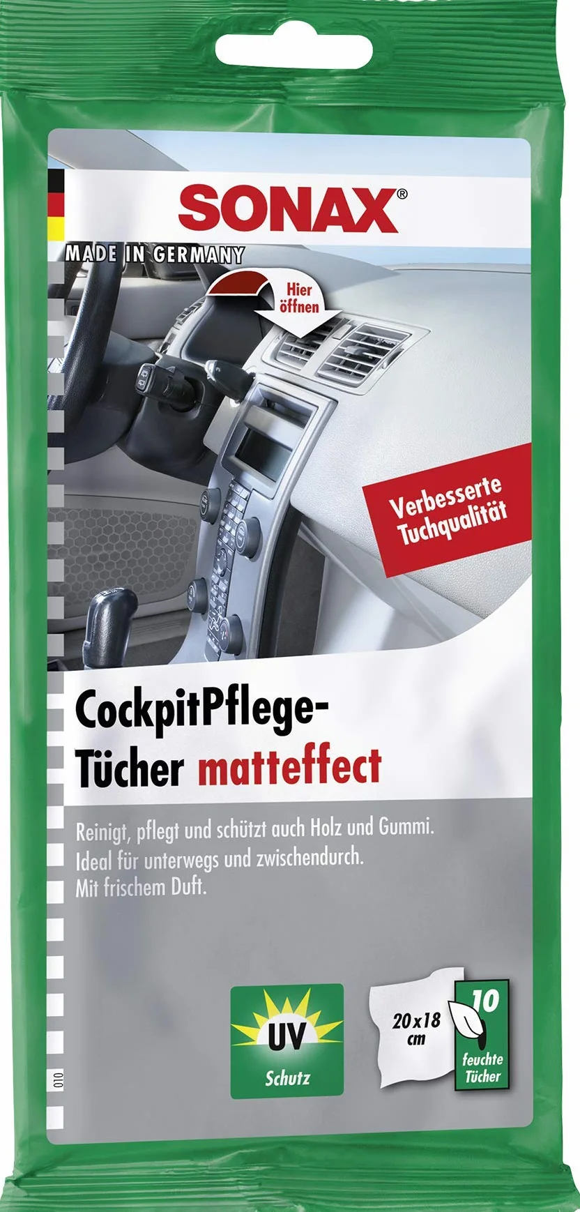 Sonax 04158000 Ściereczka, Wielokolorowy, 10 Sztuk