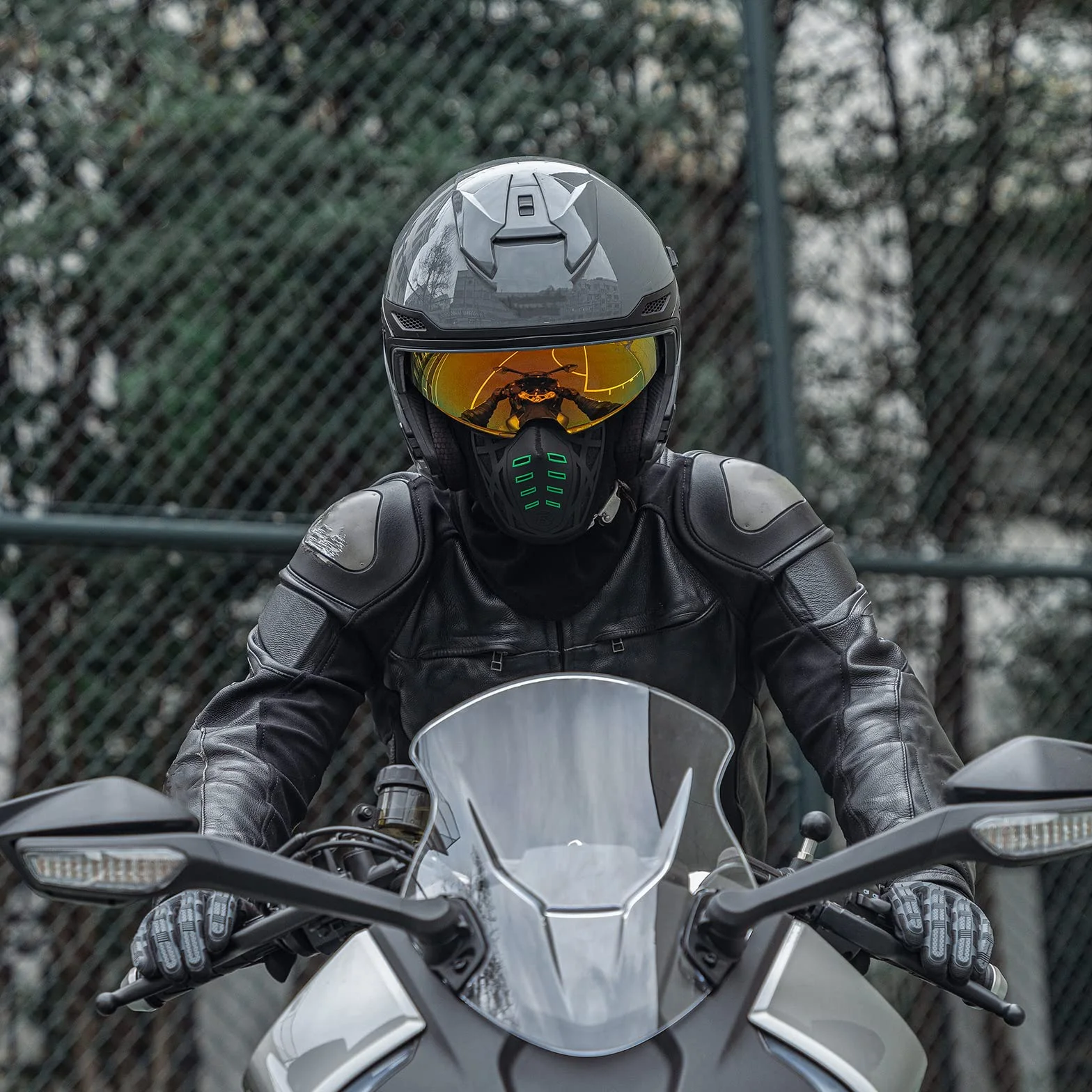 ROCKBROS Kominiarka Zimowa wiatroodporna do motocykla rowerowego, maska ​​​​pełnotwarzowa Ocieplacz na szyję do jazdy na rowerze Narciarstwo Snowboard Bieganie Mężczyźni i kobiety, czarny