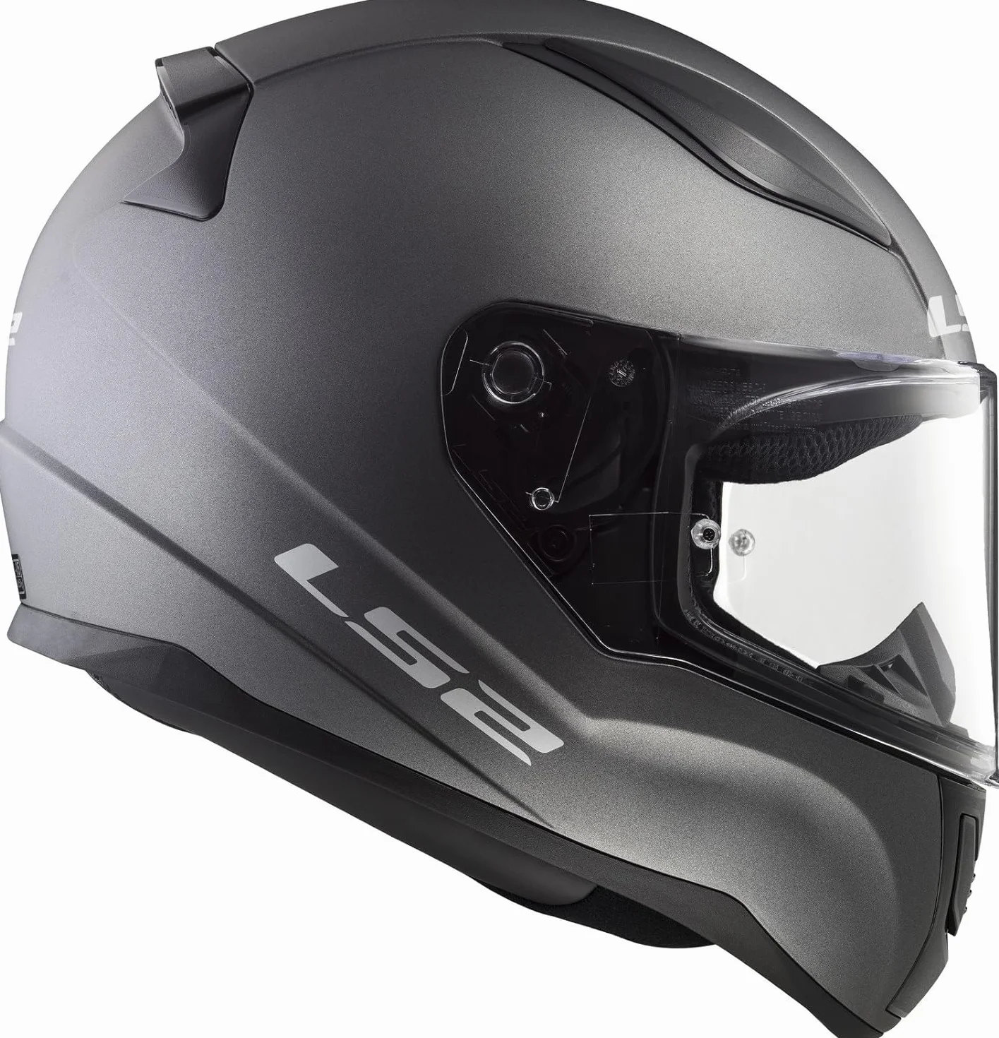 LS2, pełny kask motocyklowy Rapid, mat titanium, XL