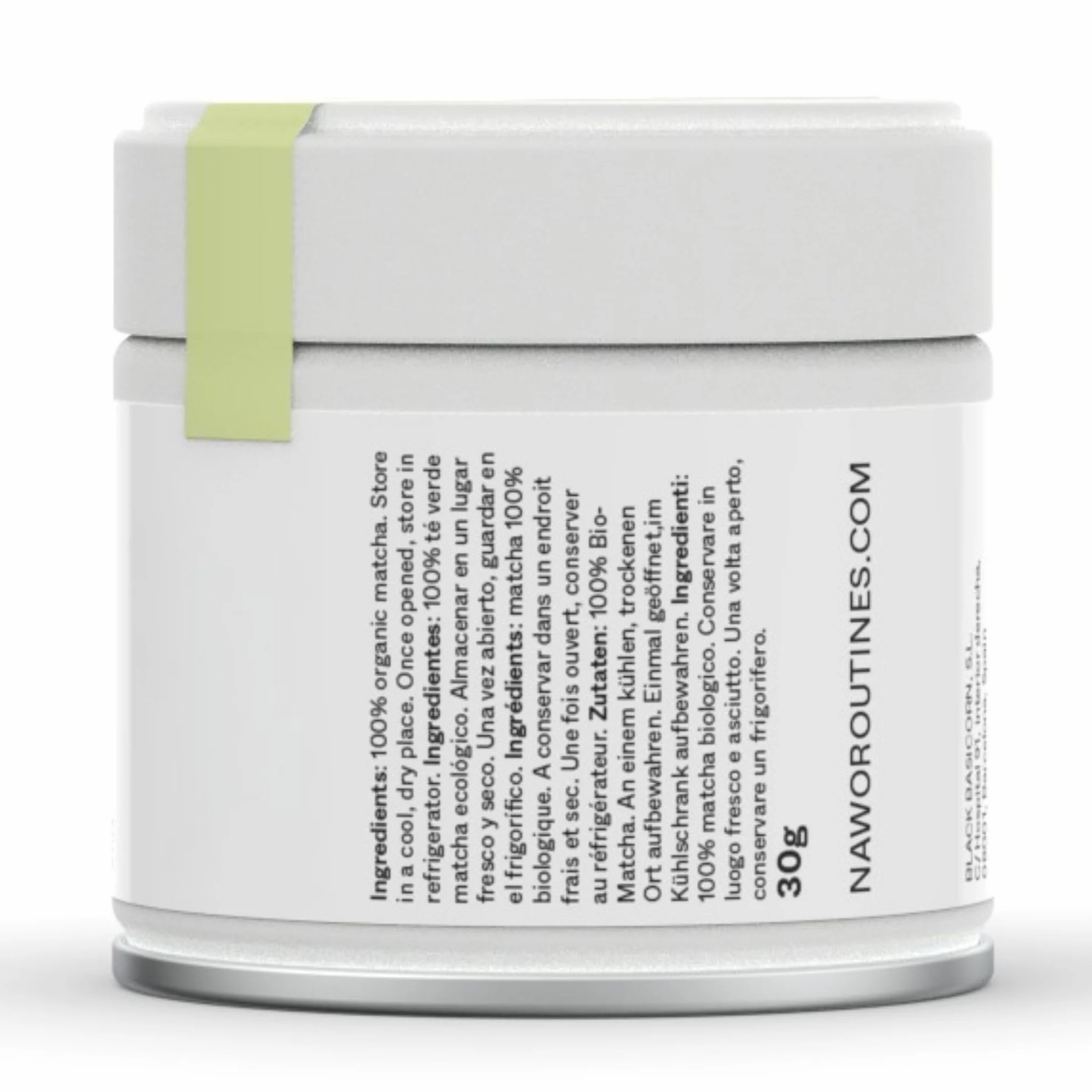 Nawo Routines Matcha Premium – 30 g & 100g, Klasa Ceremonialna, 100 % Naturalna i Ekologiczna Zielona Herbata w Proszku z Japonii (30g, Matcha)