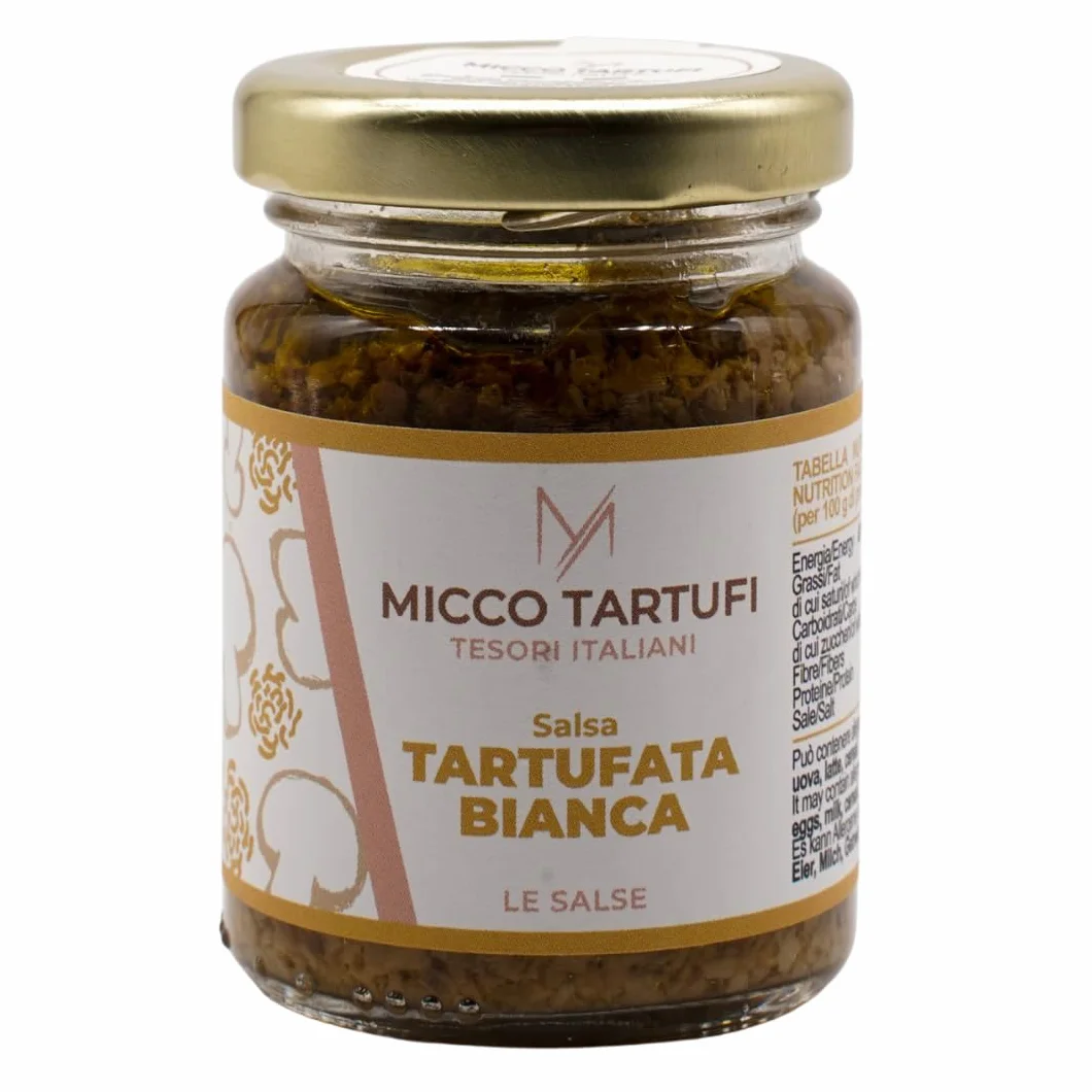 Biały sos truflowy (Tuber Magnatum Pico) – 80 g – gotowy do użycia – Gourmet – Made in Italy