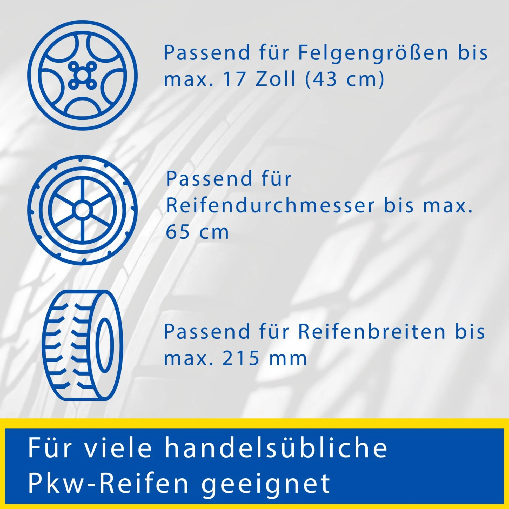 Goodyear 75526 pokrowiec na opony, zestaw 4 szt