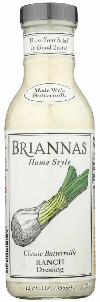 Briannas Ranch Vinaigrette 355Ml Opakowanie 6 szt