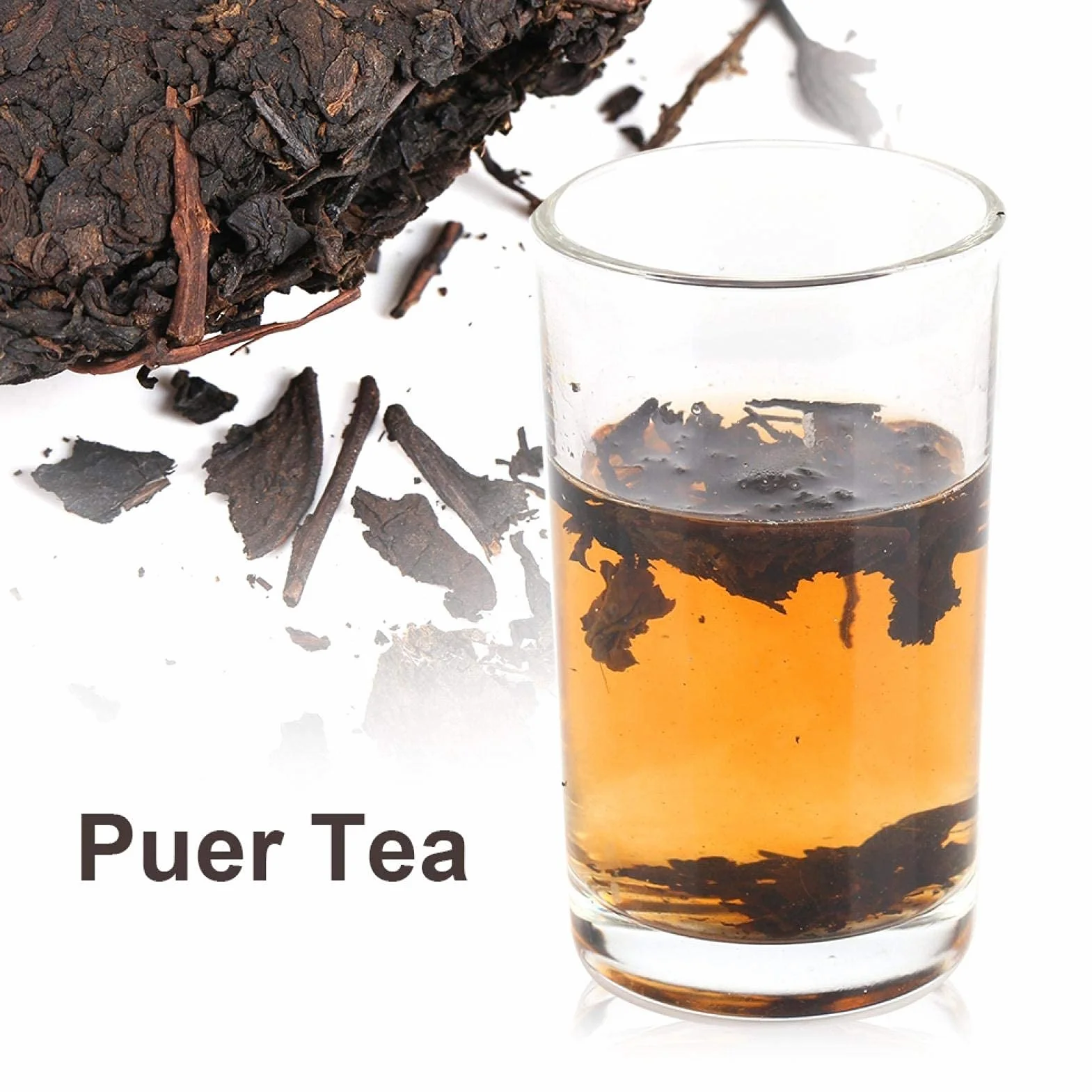 Pu-Erh Tee Chinesischer Yunnan Pu'erh Kuchen Gekochter Tee Roher Puerh Tee 357g