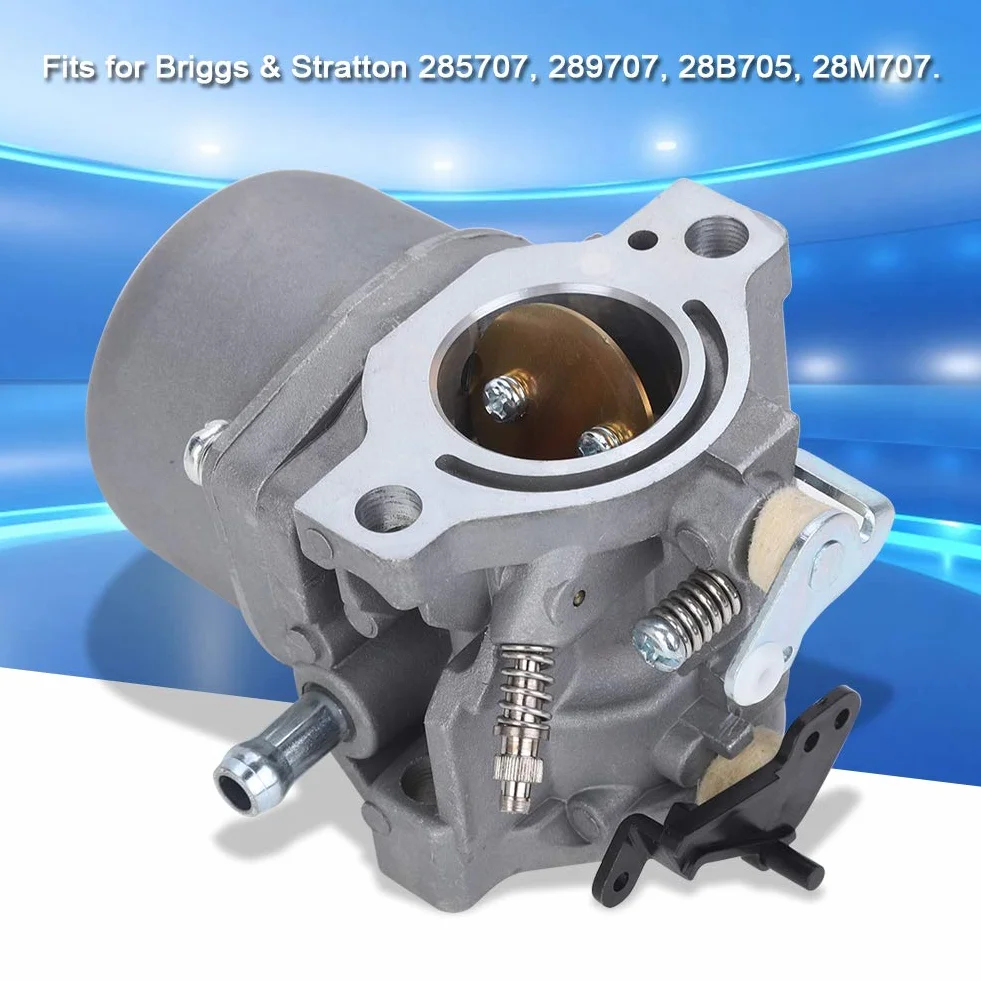 Gaźnik Briggs And Stratton Gaźnik 698945 12,5 KM Nikki Carb 28D707 Carburateur 289707 Zestaw do Przebudowy Gaźników 12,5 Powerbuilt Series 3 105 13Dh432F600 Kosiarka Hayter