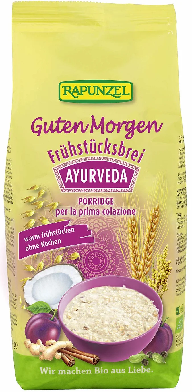 Rapunzel Bio zgarniacz śniadaniowy Ayurveda (1 x 500 g)