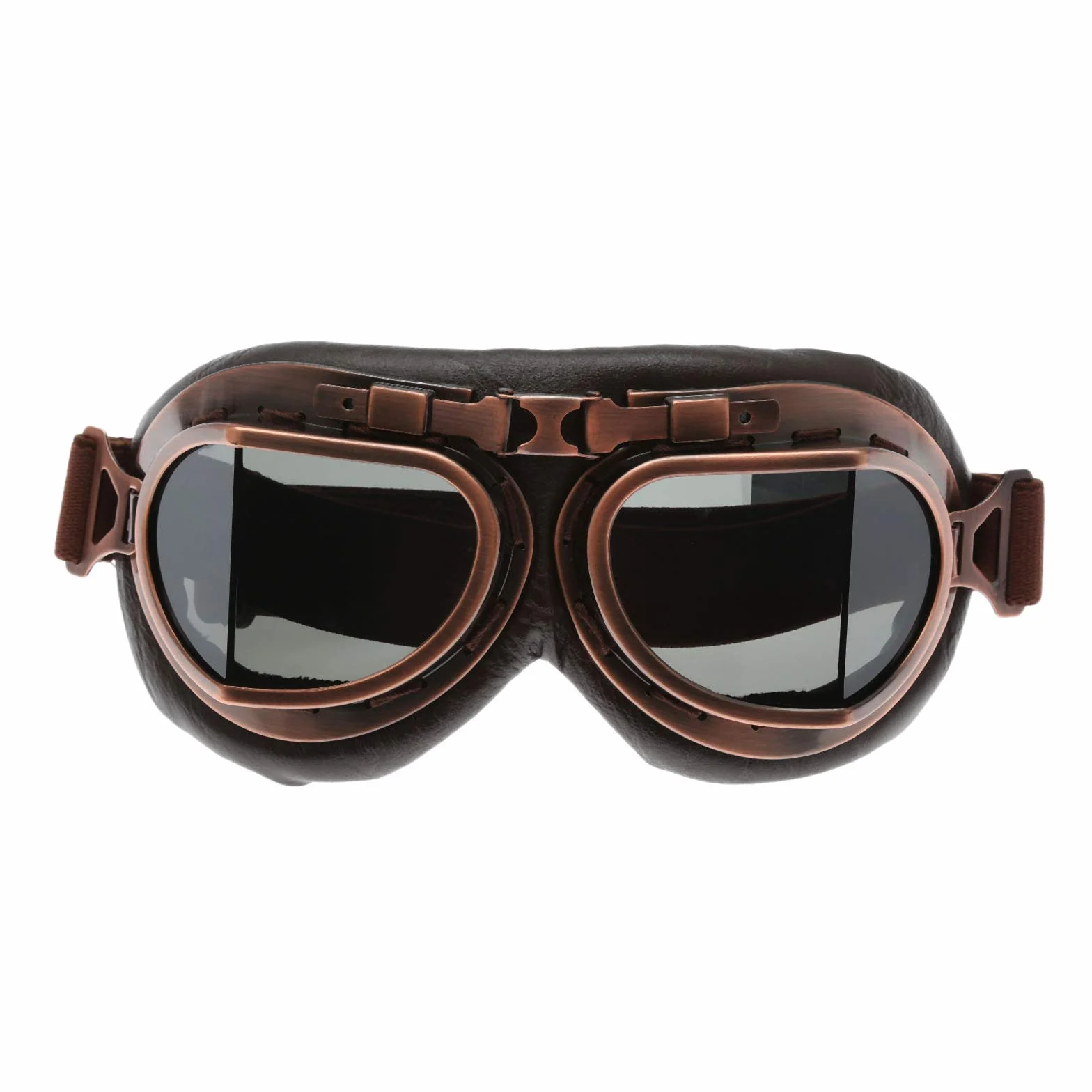 Dreld Vintage Motocykl Krążownik Gogle Okulary Przeciwsłoneczne Rower Wyścigowy Cruiser Touring Pół Kask