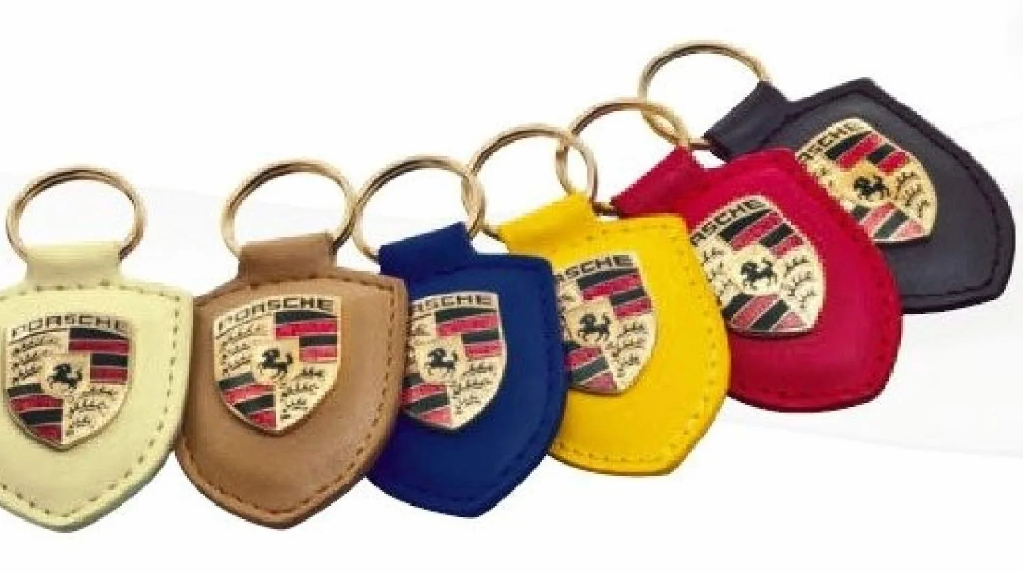 Porsche Herb klucz wisiorek niebieski 911 Boxster Cayman Panamera Cayenne