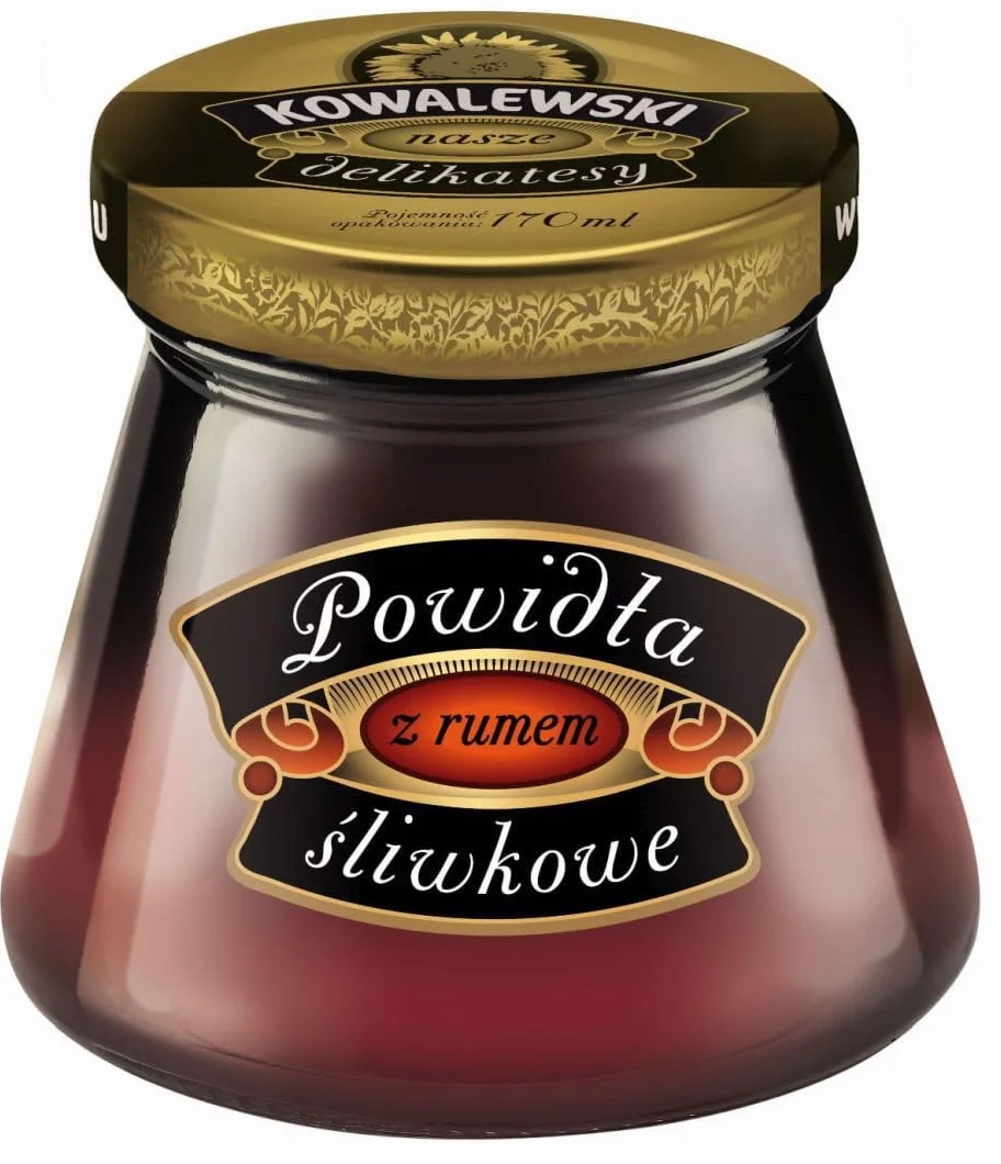 Kowalewski Powidło śliwkowe z rumem 170 ml