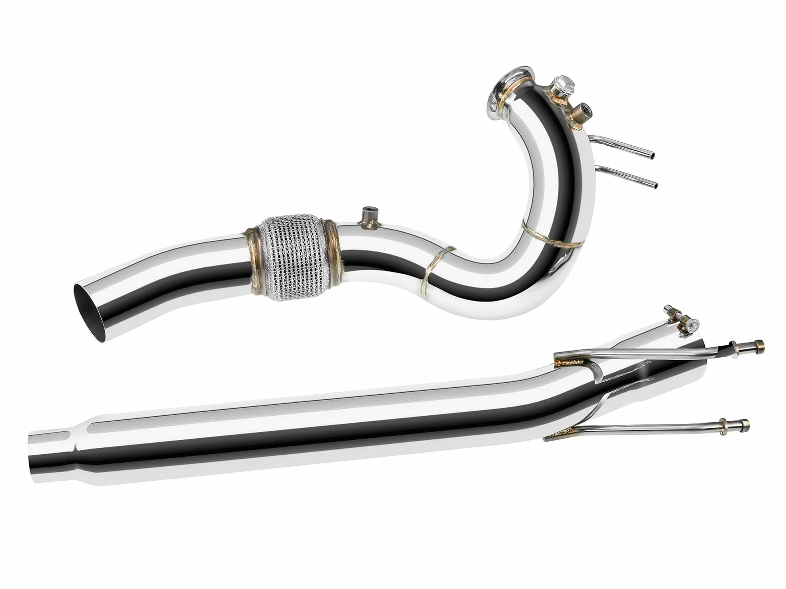 fmic.eu PERFORMANCE Downpipe do SKODA Octavia 1.6 2.0 TDI CR Mk2 2009-2013 sportowy układ wydechowy wydech nierdzewny