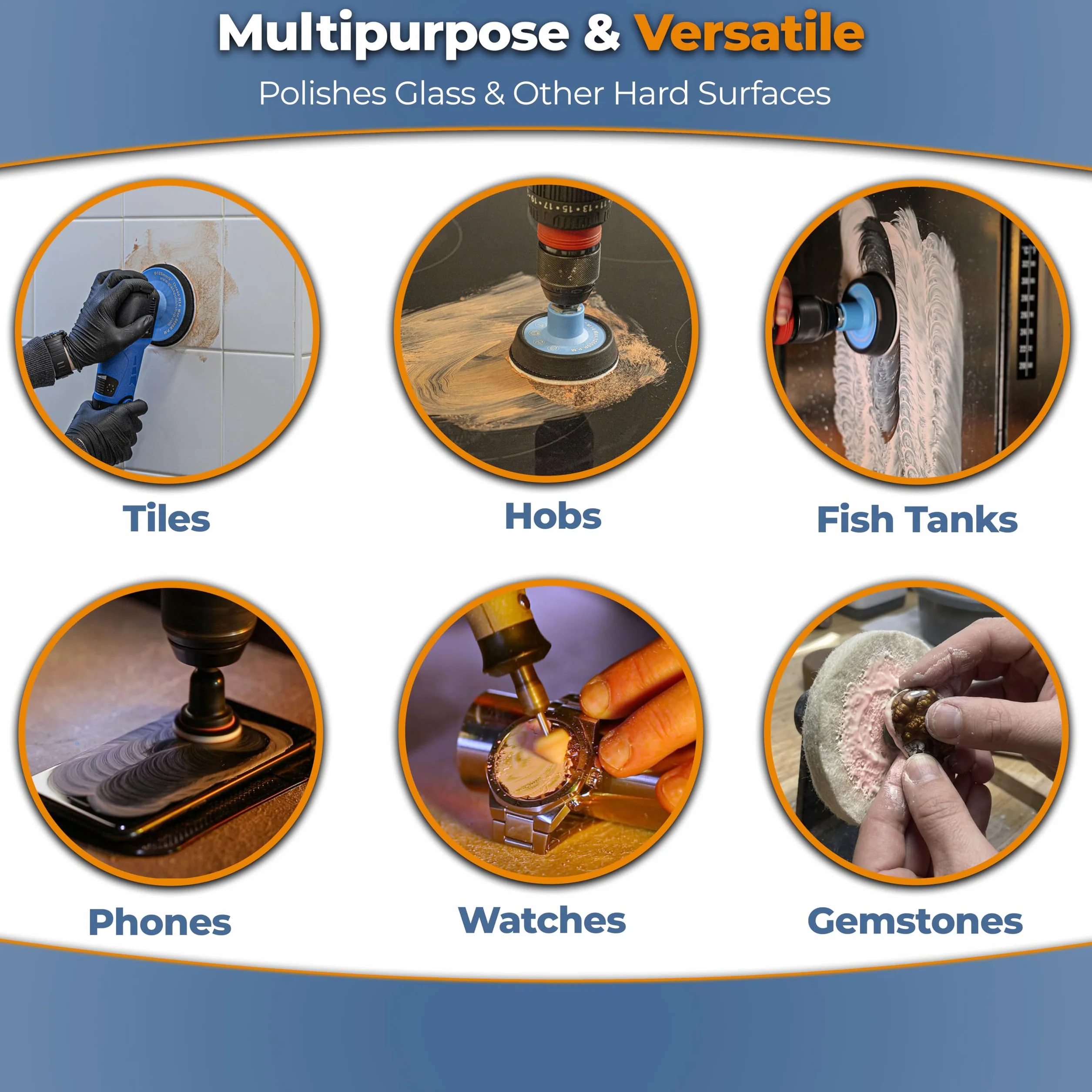 Masa polerska Glass Polish GP-PRO 48.2 g (50 ml) 2,3 mikrona do polerowania powierzchni szklanych GP14053