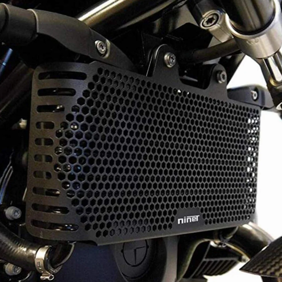 R Nine T osłona chłodnicy osłona ze stopu aluminium dla R nineT Pure Oil Cooler Guard 2017+ R nineT Urban G/S osłona chłodnicy oleju 2017+ R nineT Racer Oil Cooler Guard 2017+