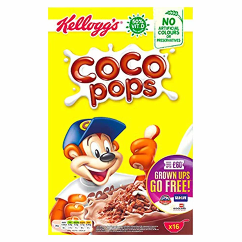 Kellogg's Coco Pops płatki śniadaniowe 480 g