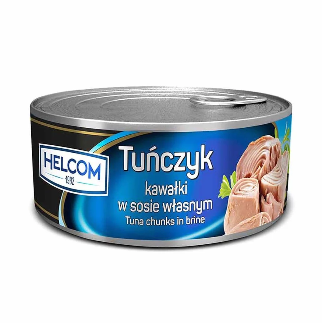 GREEK TRADE - HELCOM Tuńczyk kawałki w sosie własnym 170g