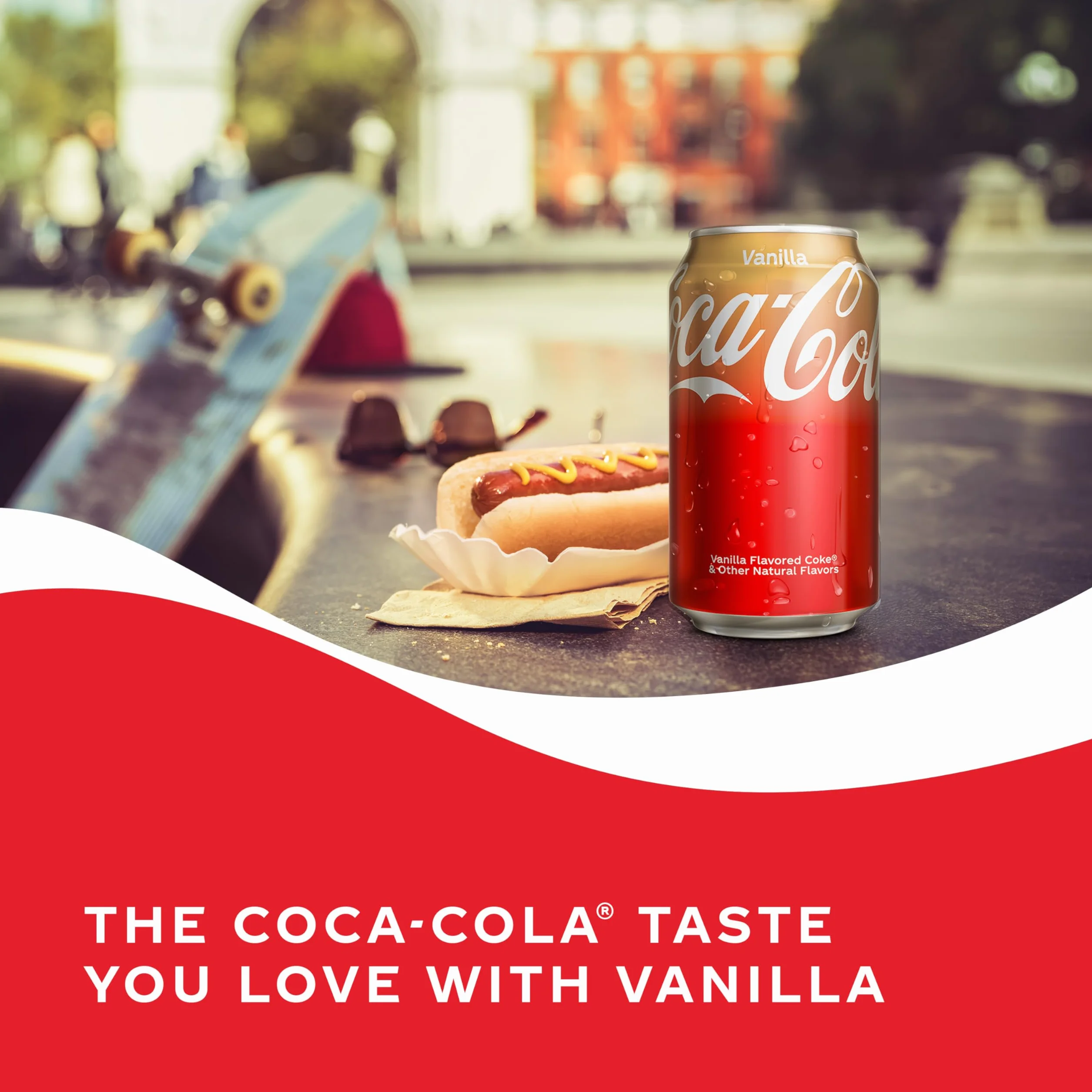 Coca-Cola Wanilia 330 ml (355 ml) – 12 sztuk