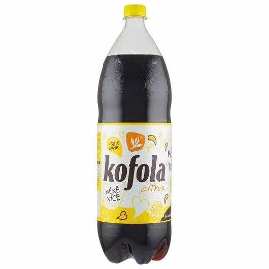 Kofola Original cytrynowa 2 litry czeska cola o smaku cytrynowym