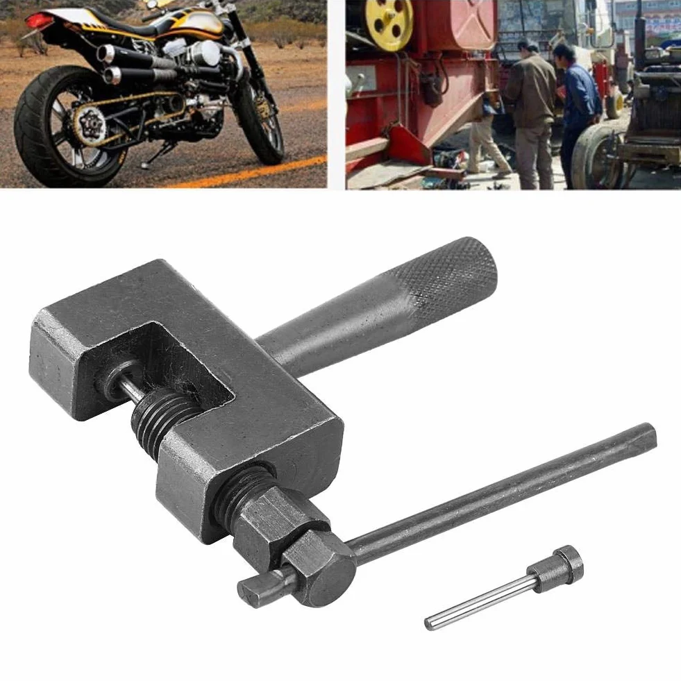 Złamacz łańcucha motocyklowego, motocykl rower ATV łańcuszek zdejmowany wyłącznik rozgałęźnik tnący narzędzie do naprawy ogniw