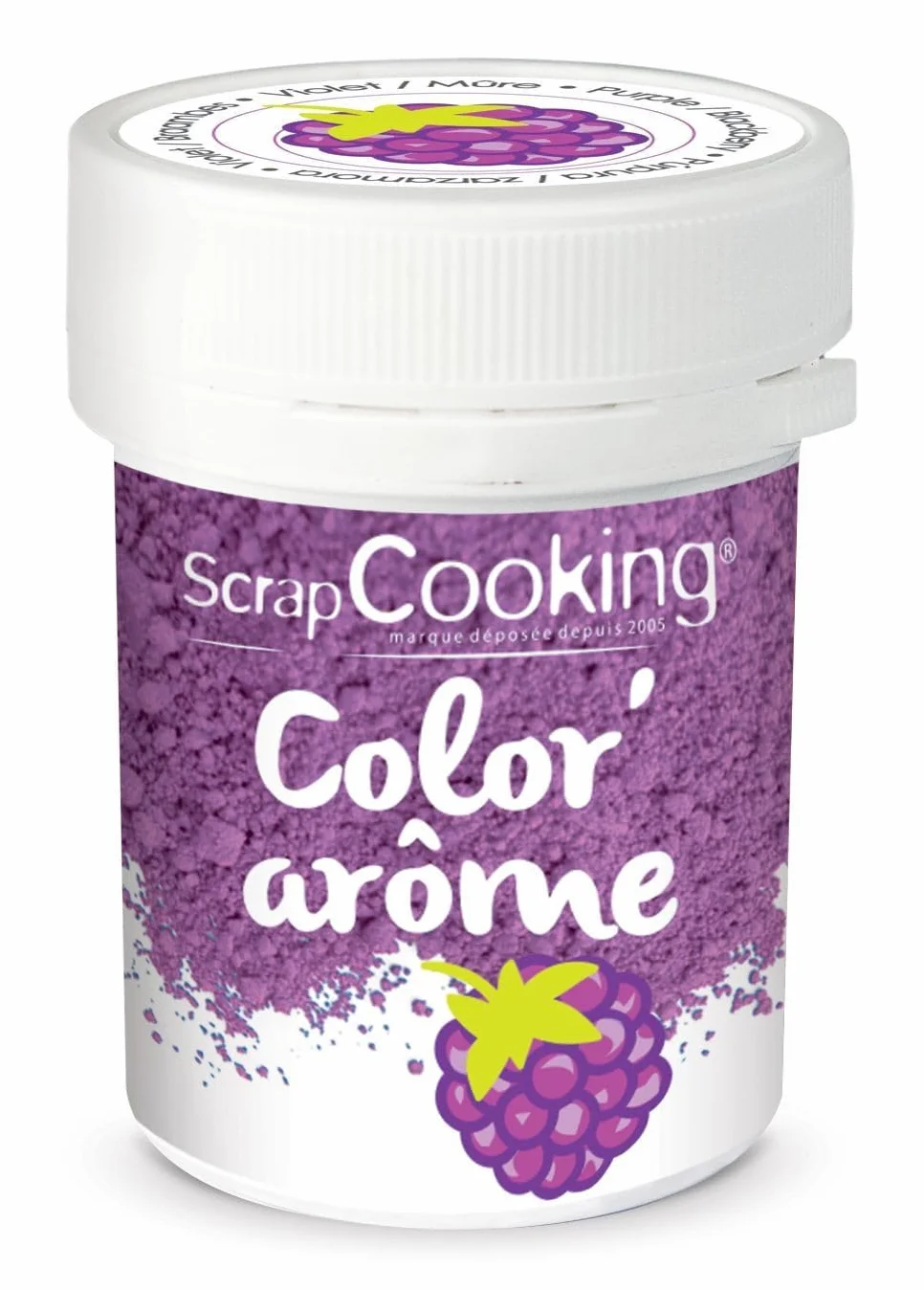 Barwnik spożywczy aromat - liliowy/jeżyna - 10 g